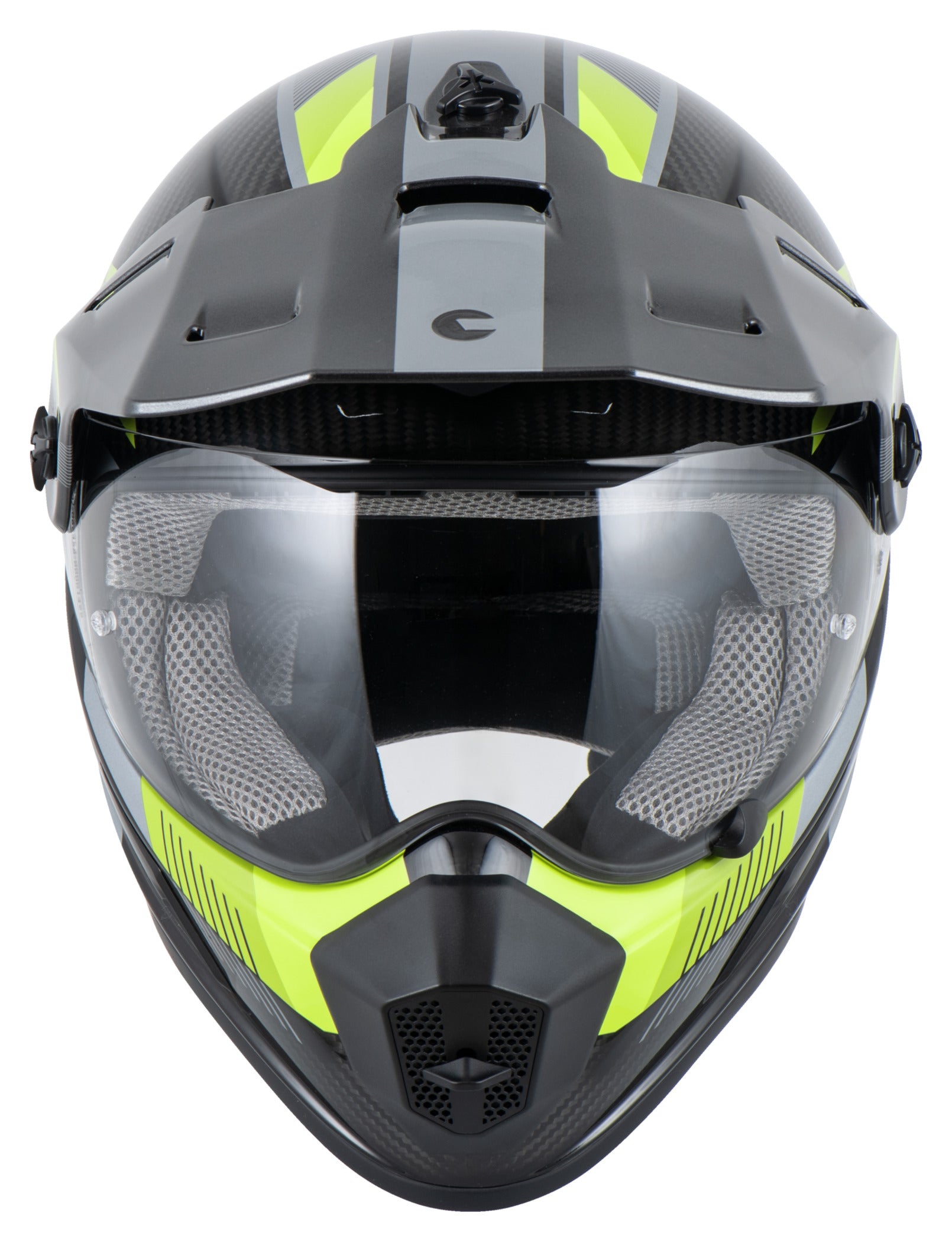 Cască Enduro Carbon Evo Louis - Ușoară, Pinlock, ECE 22.06