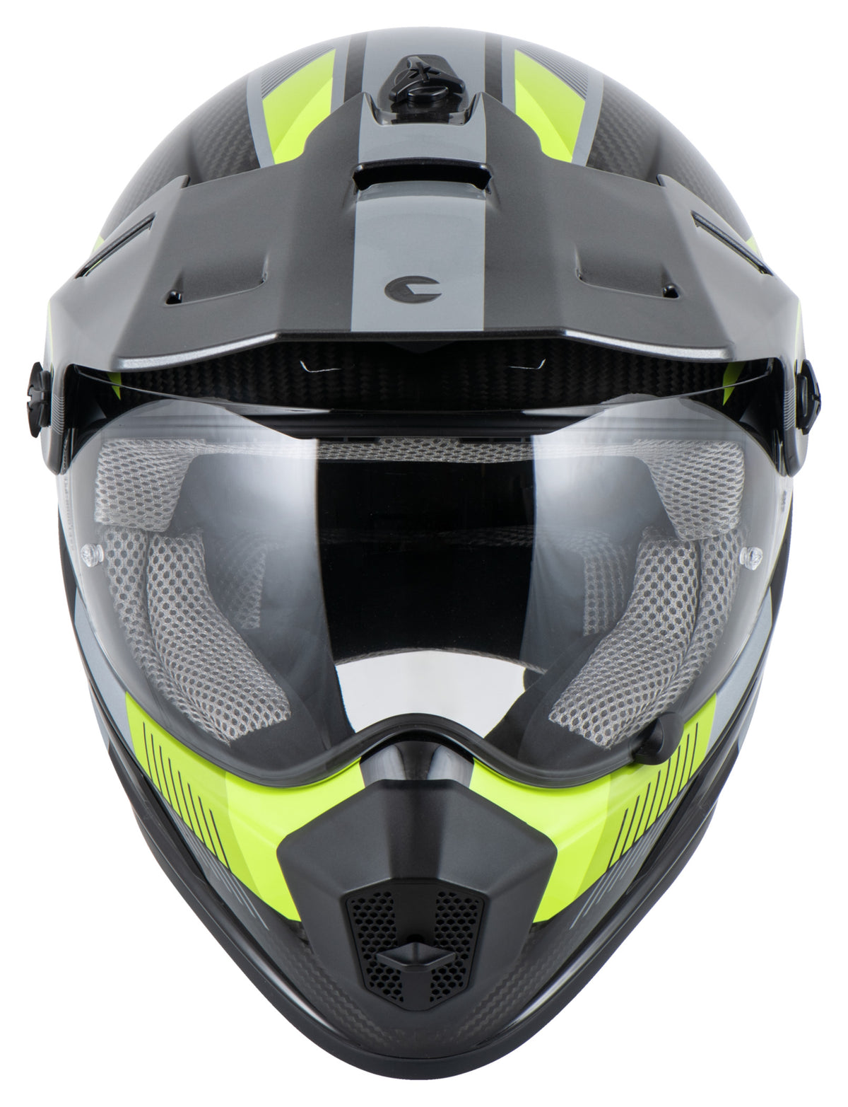 Cască Enduro Carbon Evo Louis - Ușoară, Pinlock, ECE 22.06