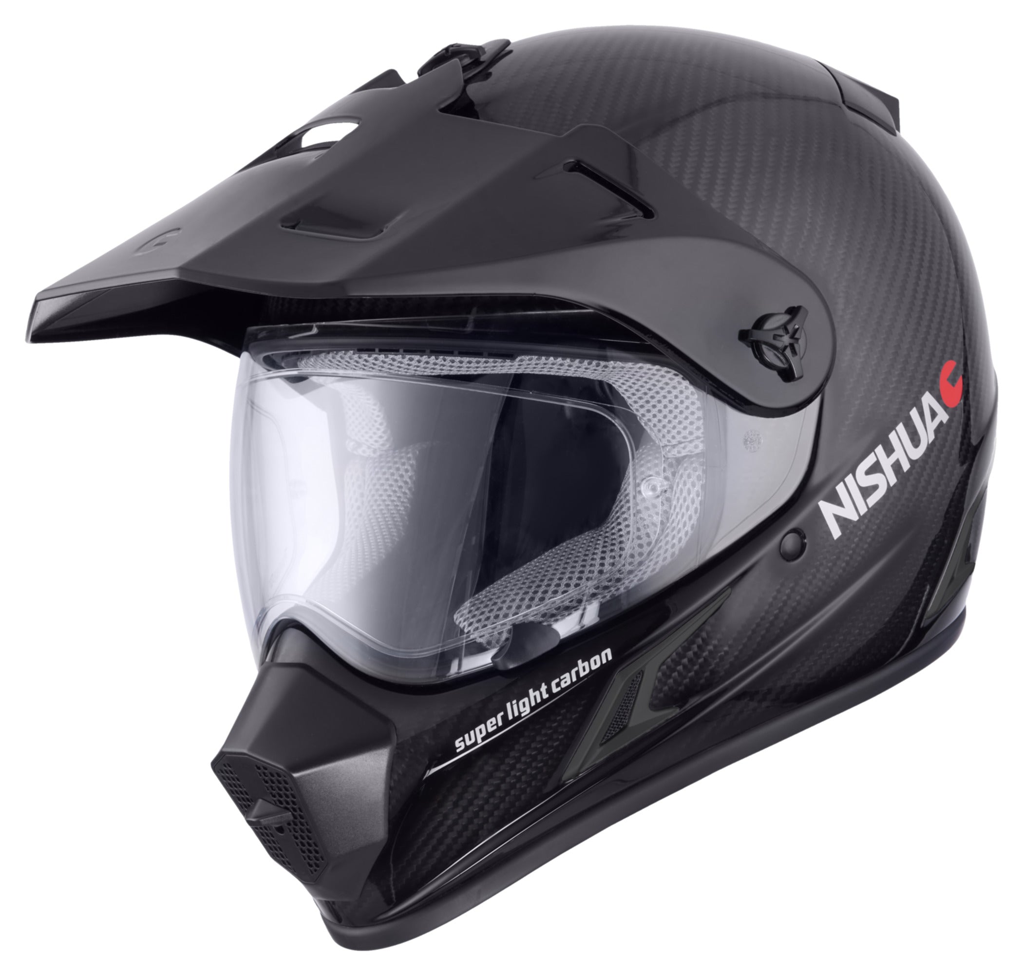 Cască Enduro Carbon Evo Louis - Ușoară, Pinlock, ECE 22.06