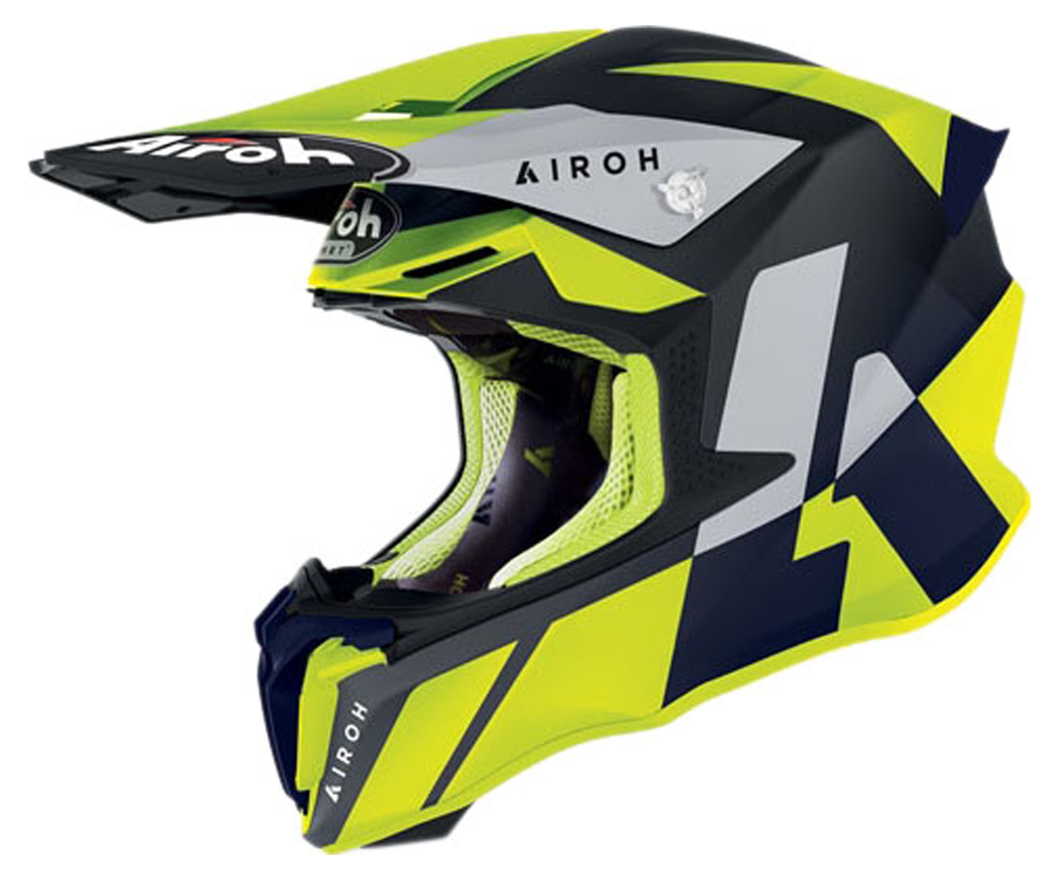 Cască Enduro/Cross Airoh Twist 2.0 Lift - Ușoară, Ventilată