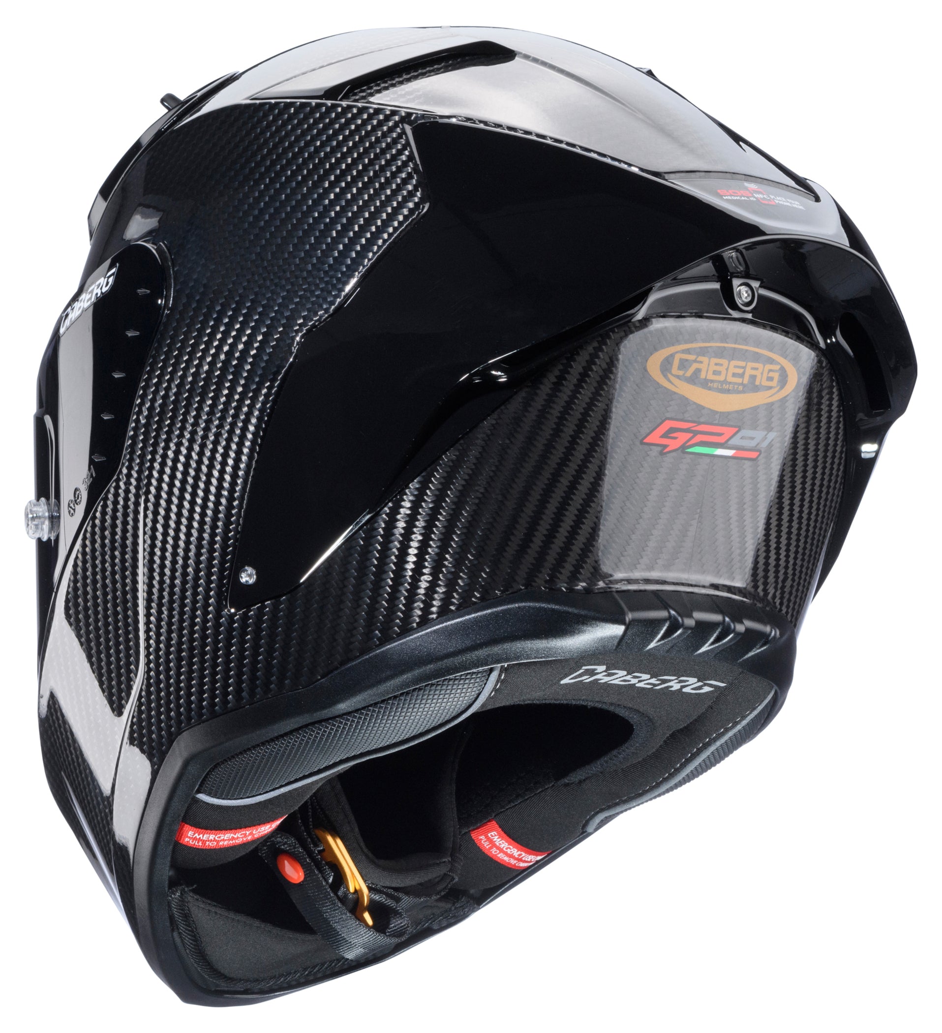 Cască Integrală Caberg GP01 Carbon - Siguranță și Performanță