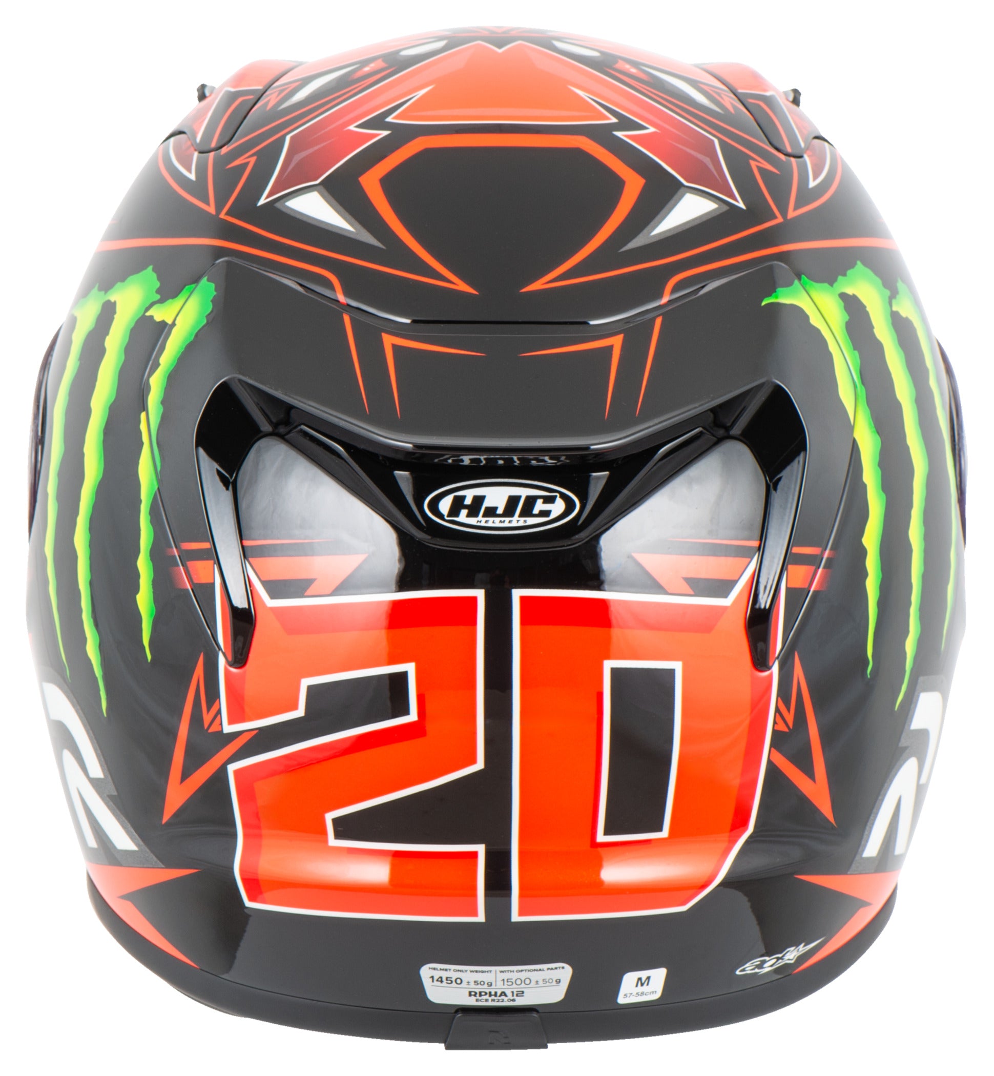 Cască Integrală HJC RPHA 12 Monster Quartararo Replica - ECE 22.06