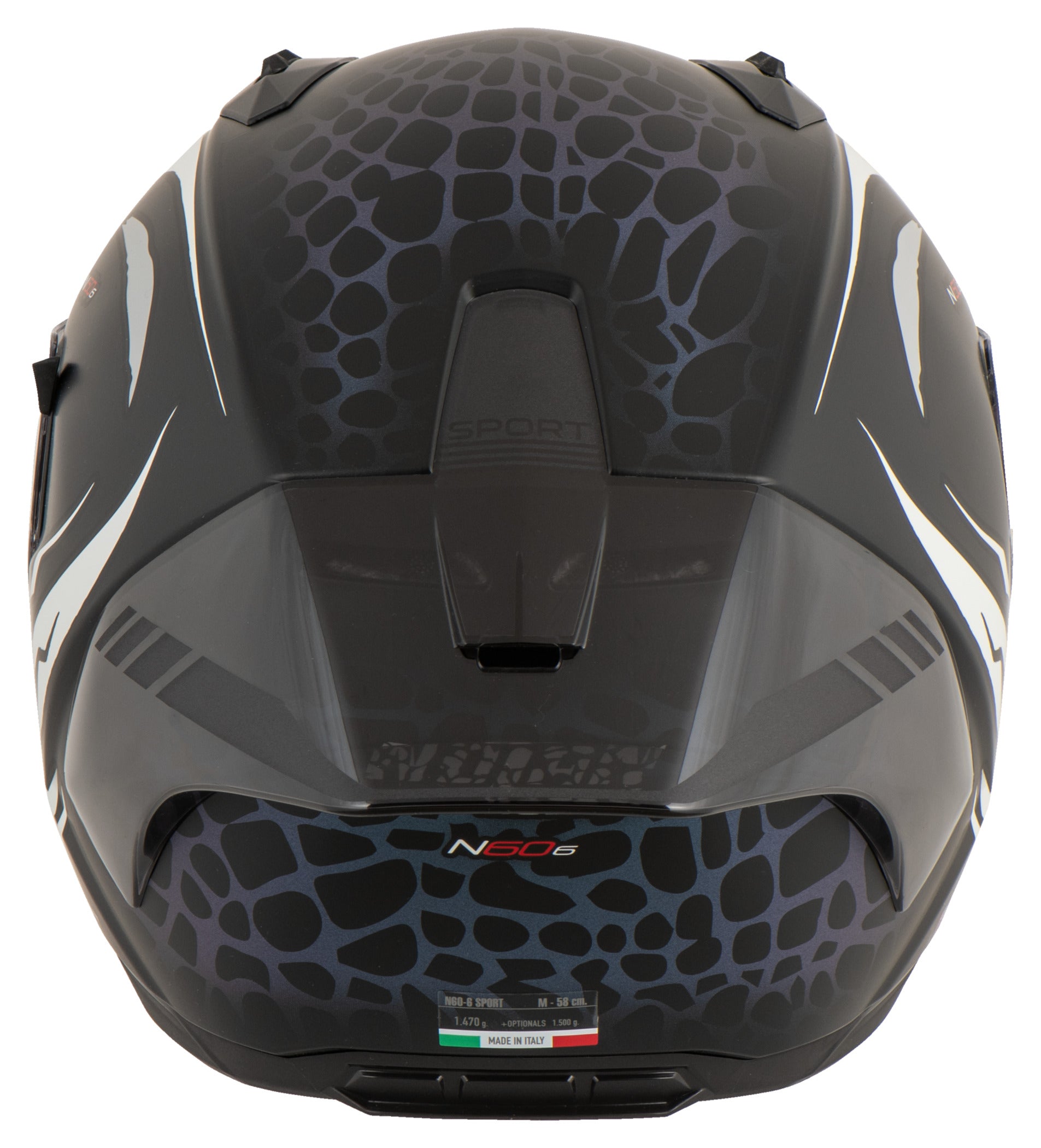 Cască Integrală N60-6 Sport Ravenous Nolan - Spoiler Aero, Pinlock