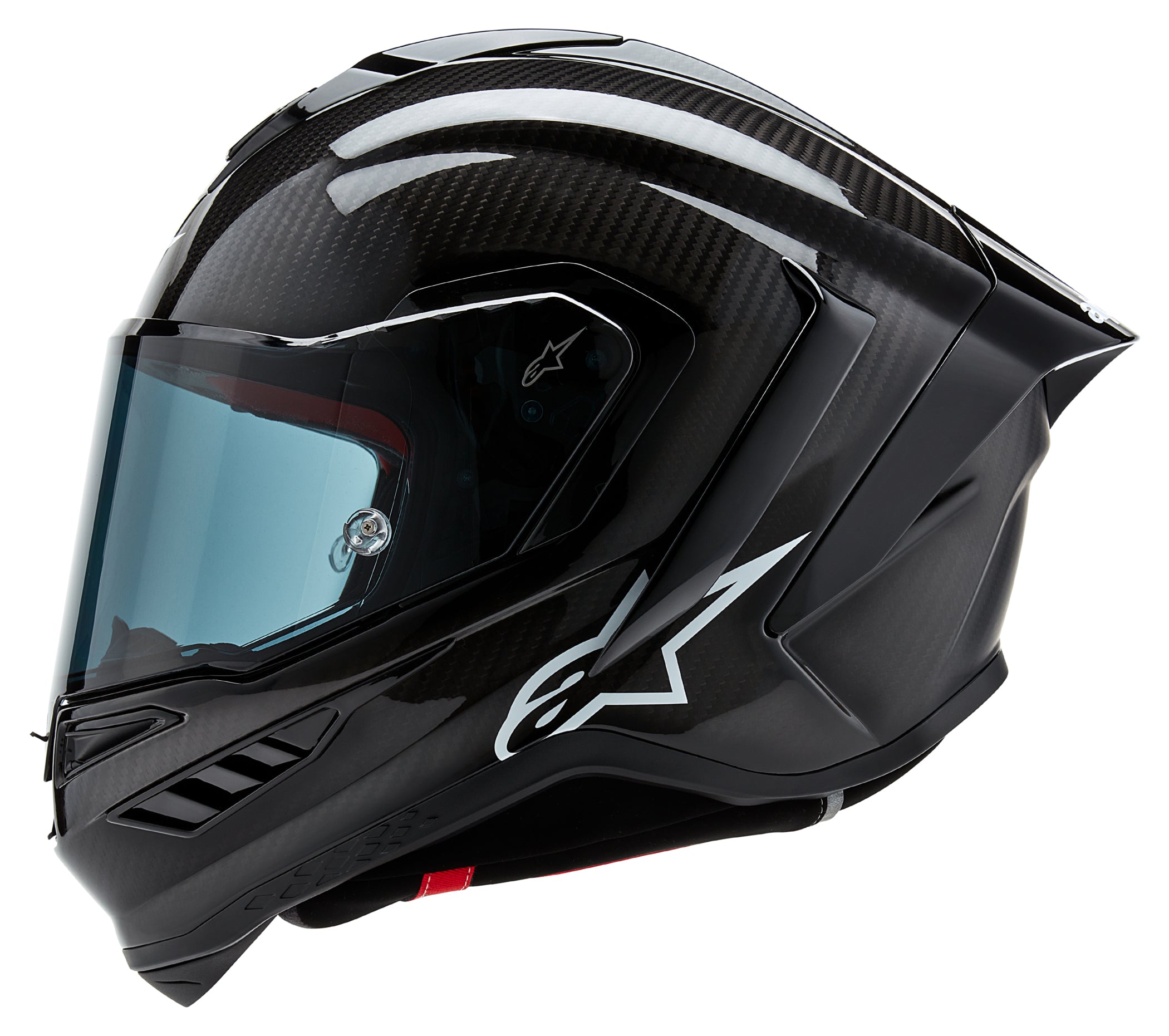 Cască Integrală S-R10 Solid Alpinestars - Carbon, Siguranță Maximă
