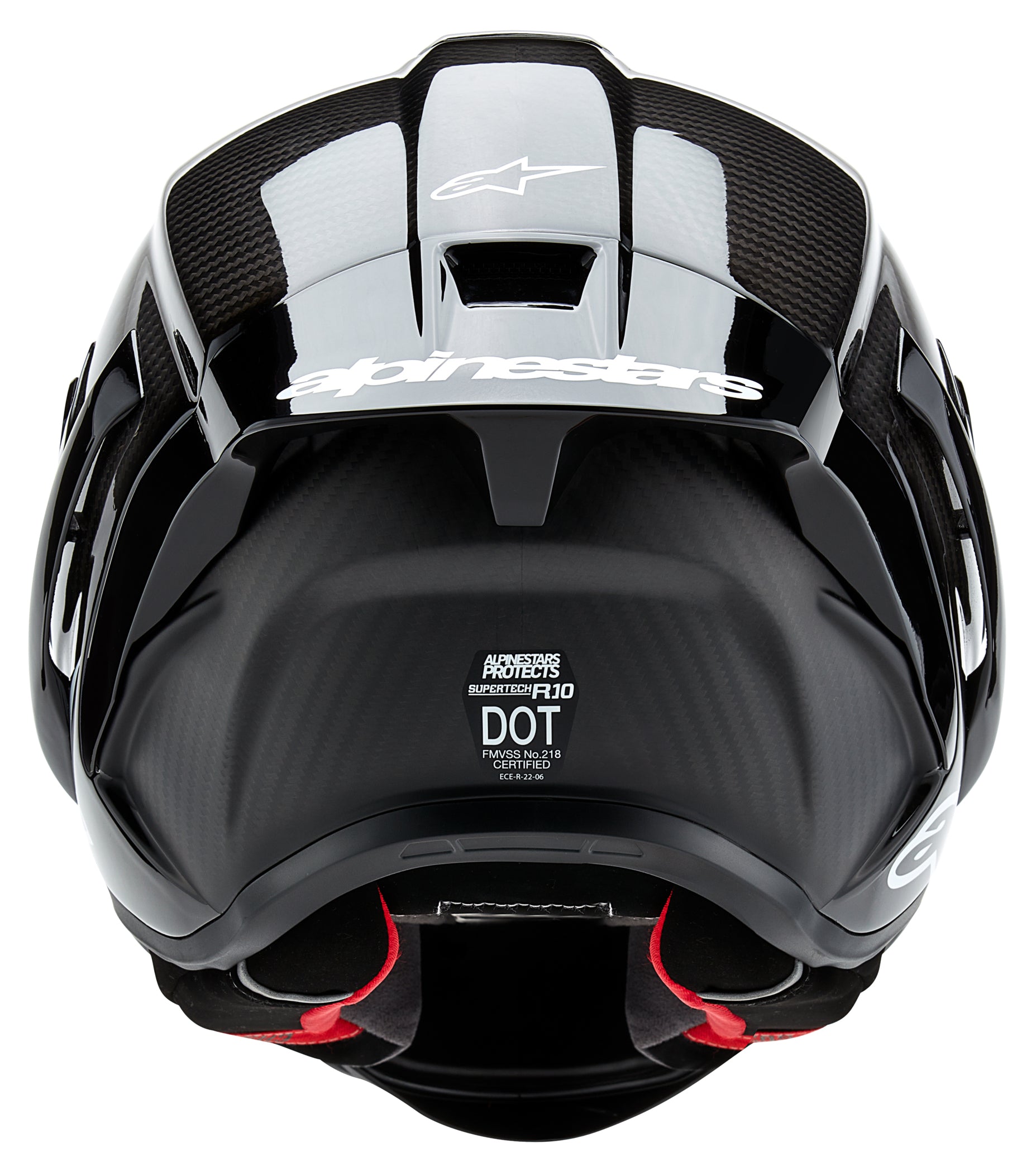 Cască Integrală S-R10 Solid Alpinestars - Carbon, Siguranță Maximă