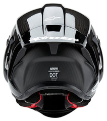 Cască Integrală S-R10 Solid Alpinestars - Carbon, Siguranță Maximă