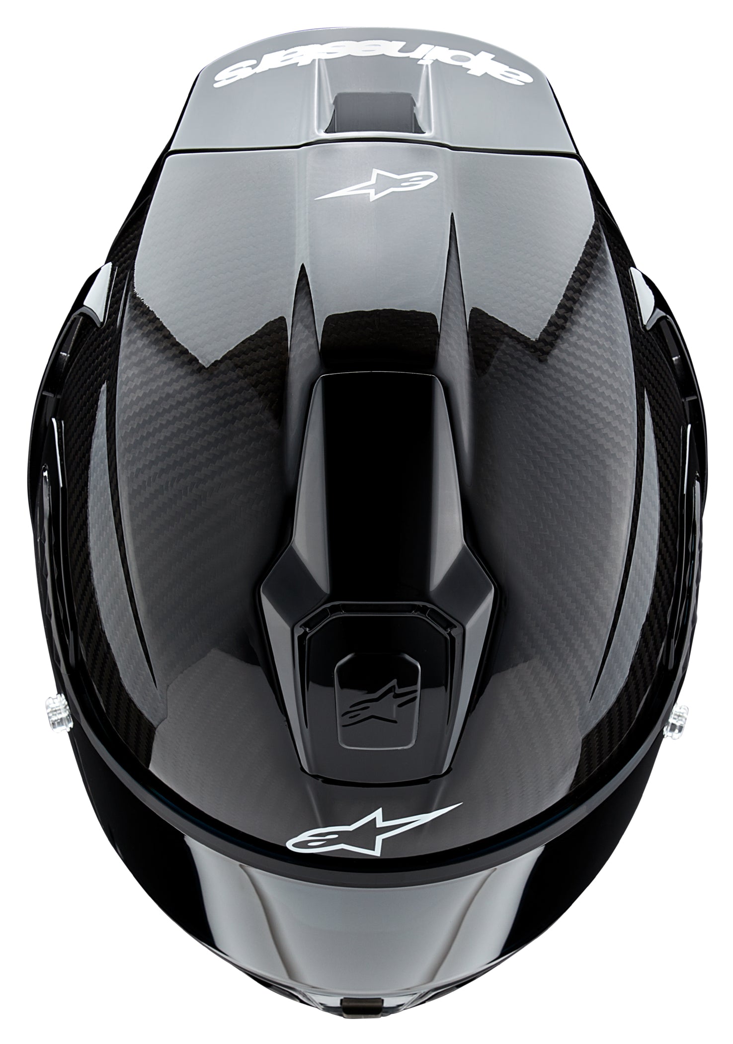 Cască Integrală S-R10 Solid Alpinestars - Carbon, Siguranță Maximă