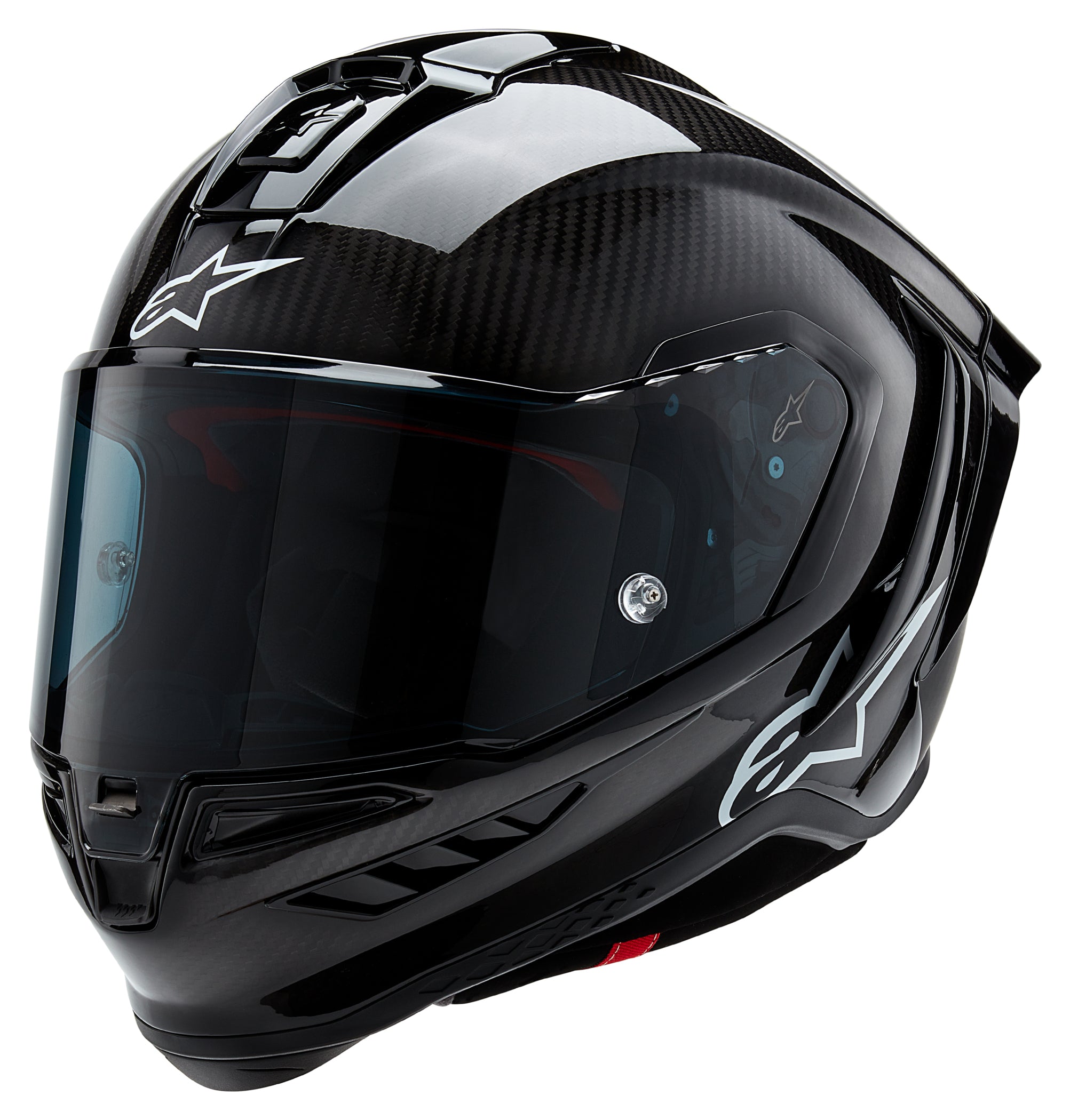 Cască Integrală S-R10 Solid Alpinestars - Carbon, Siguranță Maximă