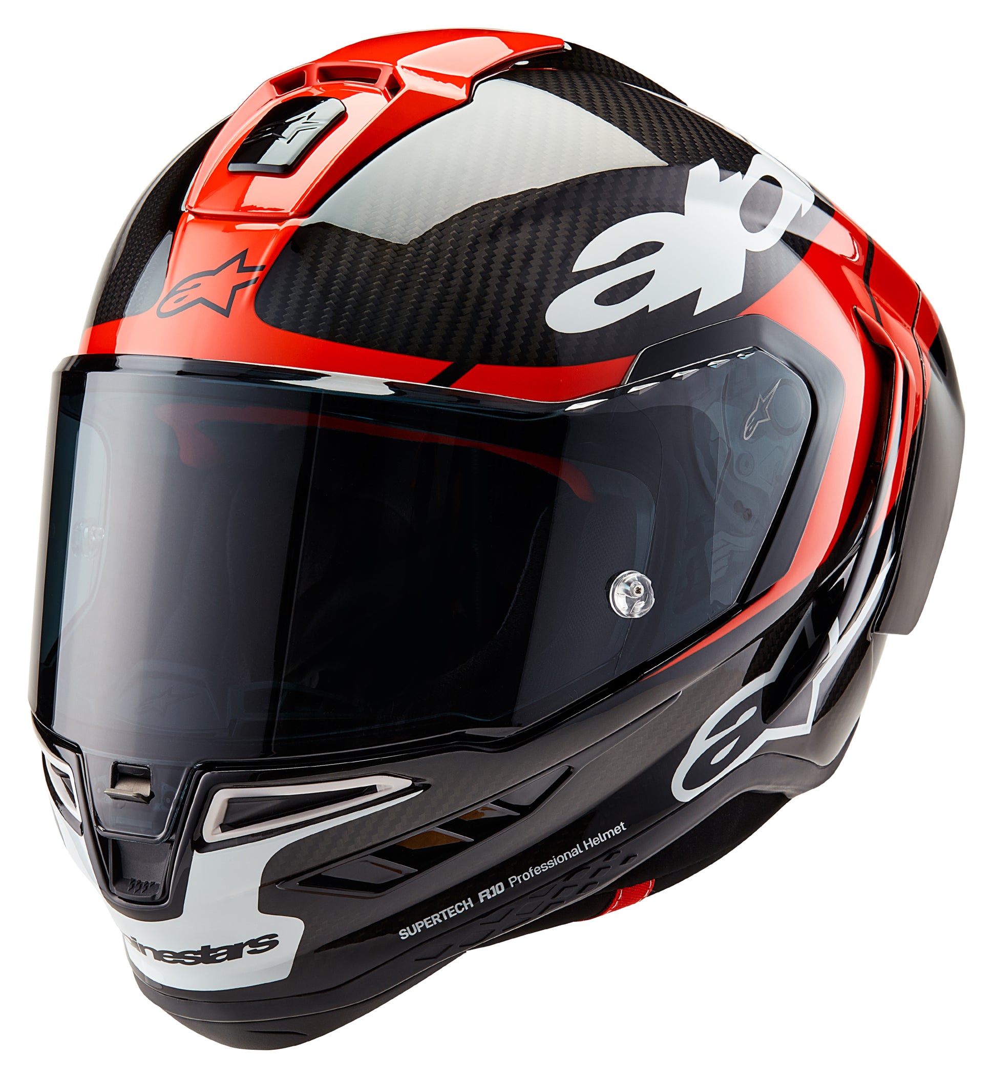 Cască Integrală Supertech R10 Alpinestars - Carbon, Siguranță Maximă