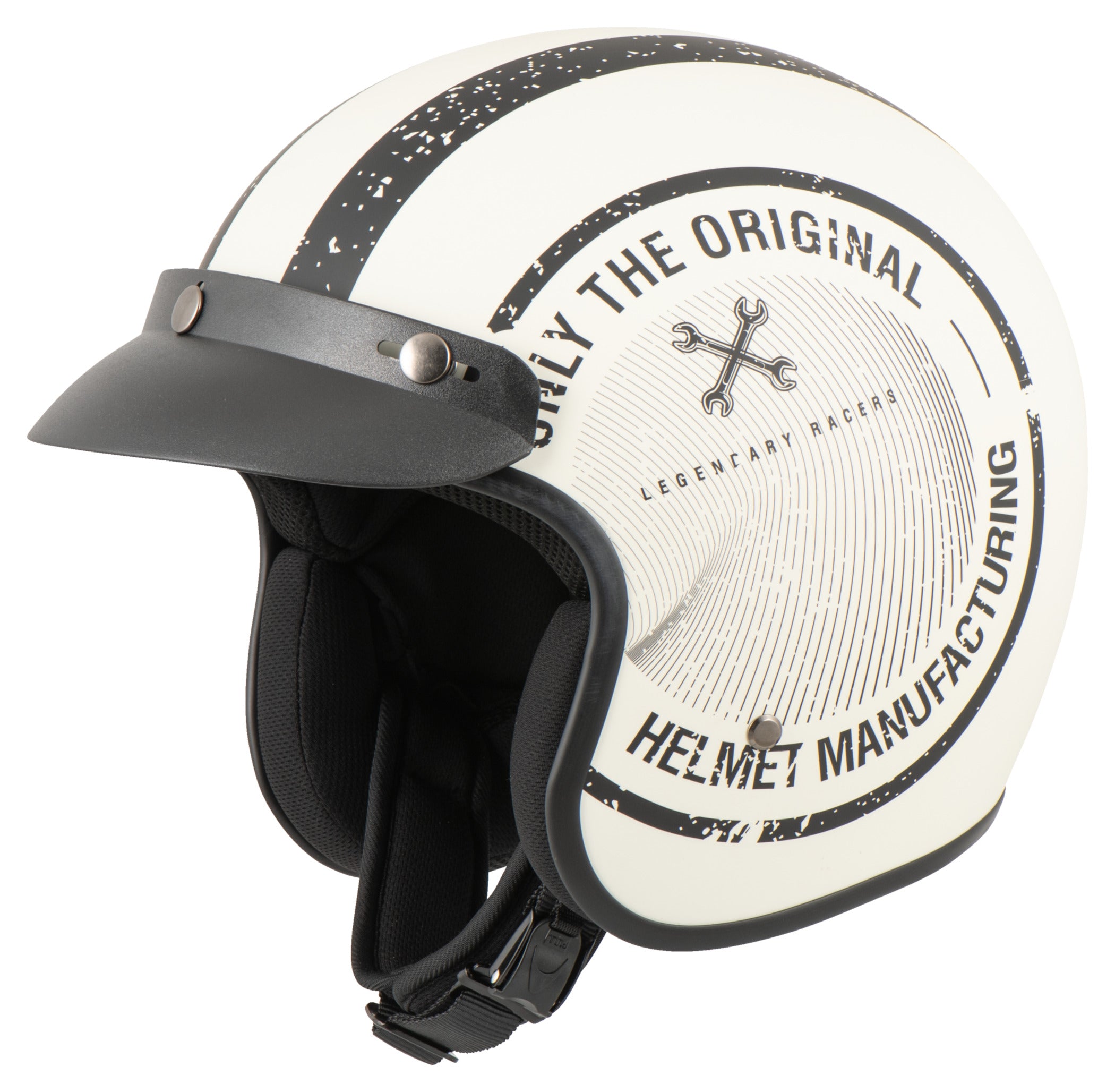 Cască Jet Fiber II Legendary Louis - Fibră de sticlă, ECE 22.06
