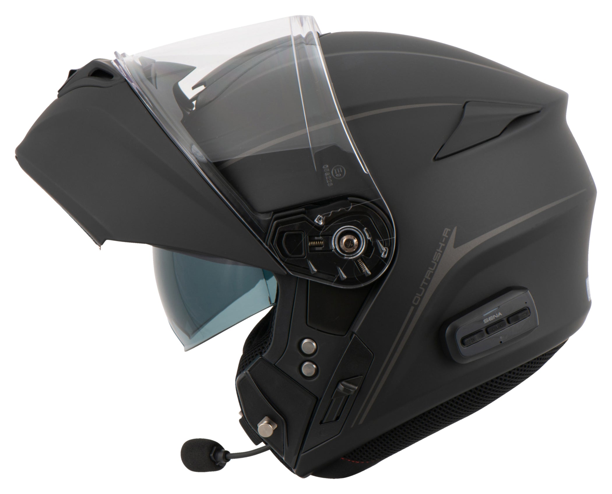 Cască Modulară Sena Outrush R - Bluetooth 5.0, Intercom HD