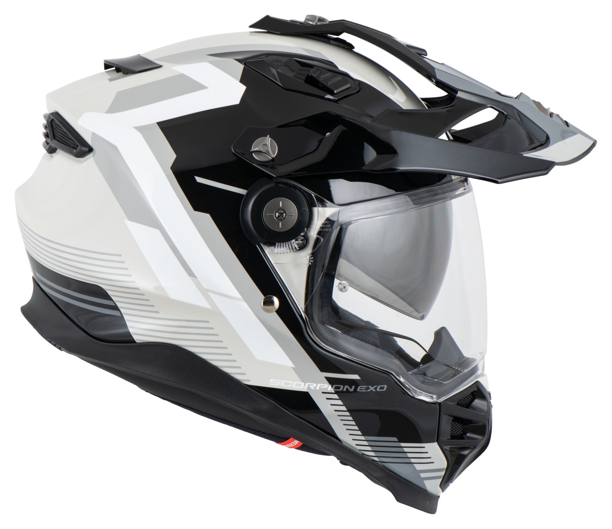 Cască Moto ADF-9000 Air Patrol - Fibră de Sticlă, Pinlock