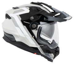 Cască Moto ADF-9000 Air Patrol - Fibră de Sticlă, Pinlock