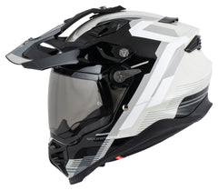 Cască Moto ADF-9000 Air Patrol - Fibră de Sticlă, Pinlock