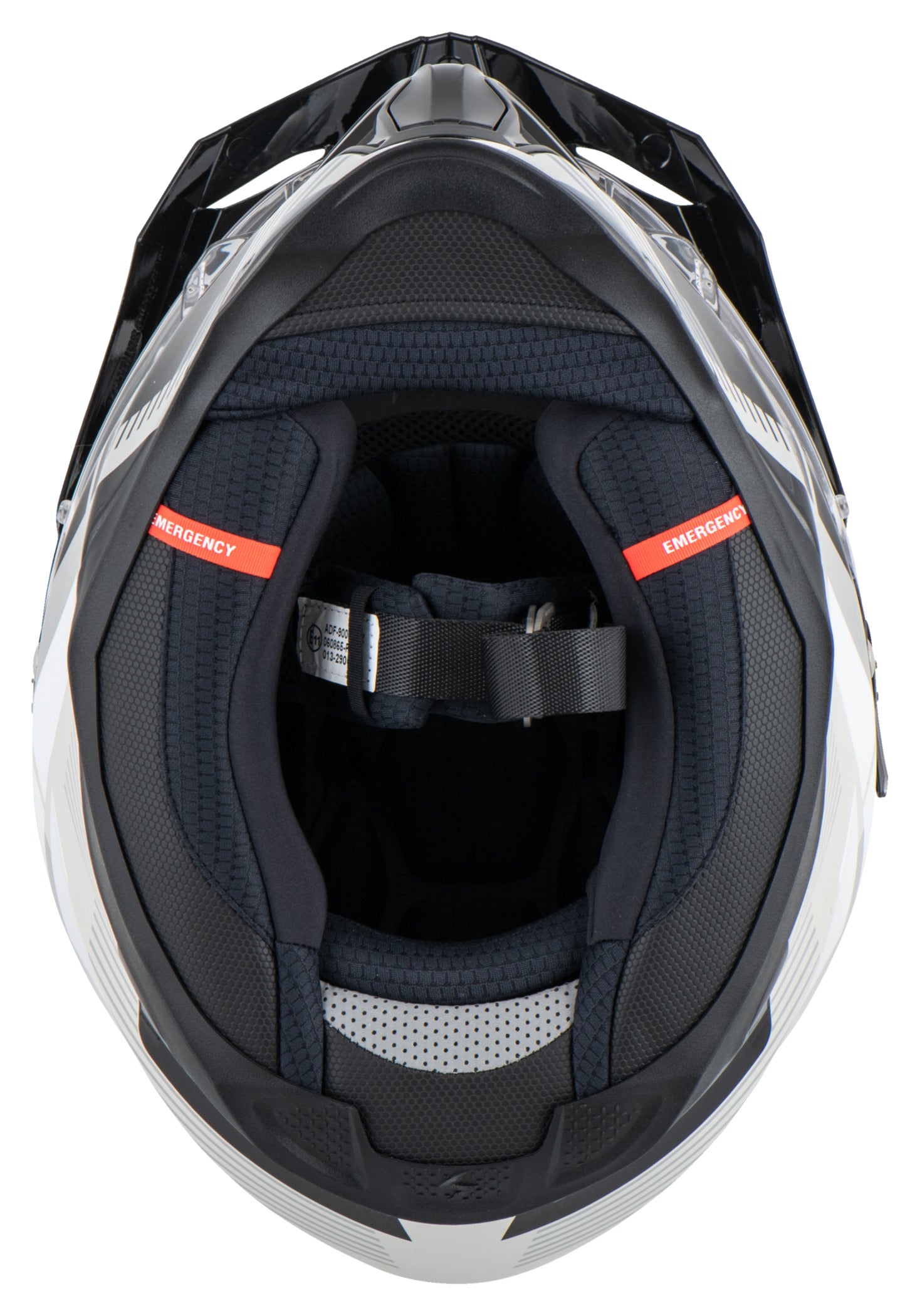 Cască Moto ADF-9000 Air Patrol - Fibră de Sticlă, Pinlock