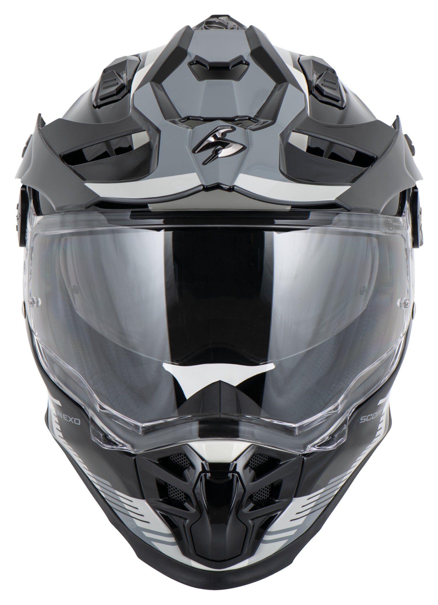 Cască Moto ADF-9000 Air Patrol - Fibră de Sticlă, Pinlock