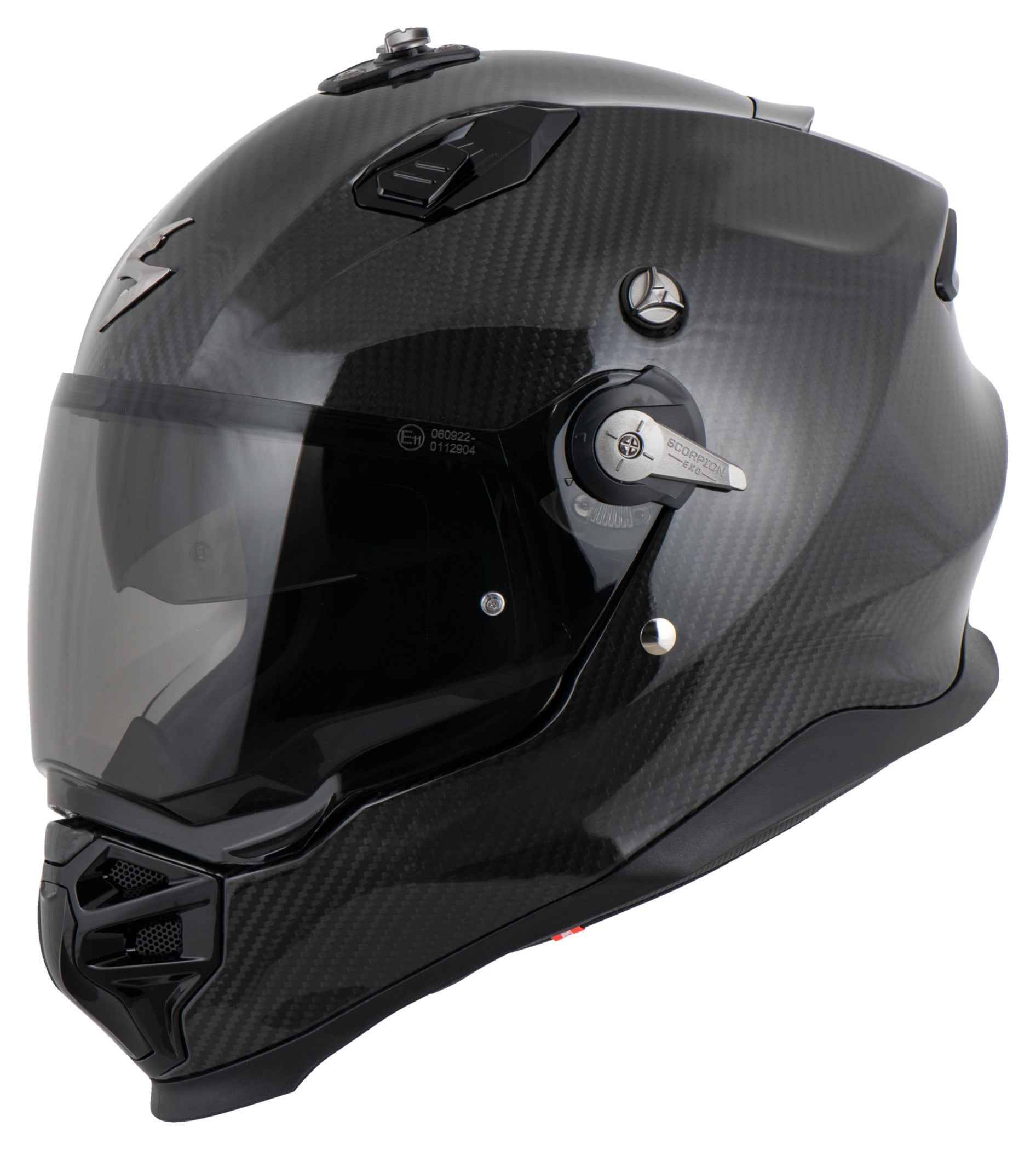 Cască Moto ADF-9000 Carbon - Vizier Pinlock, Carbon Ultra TCT