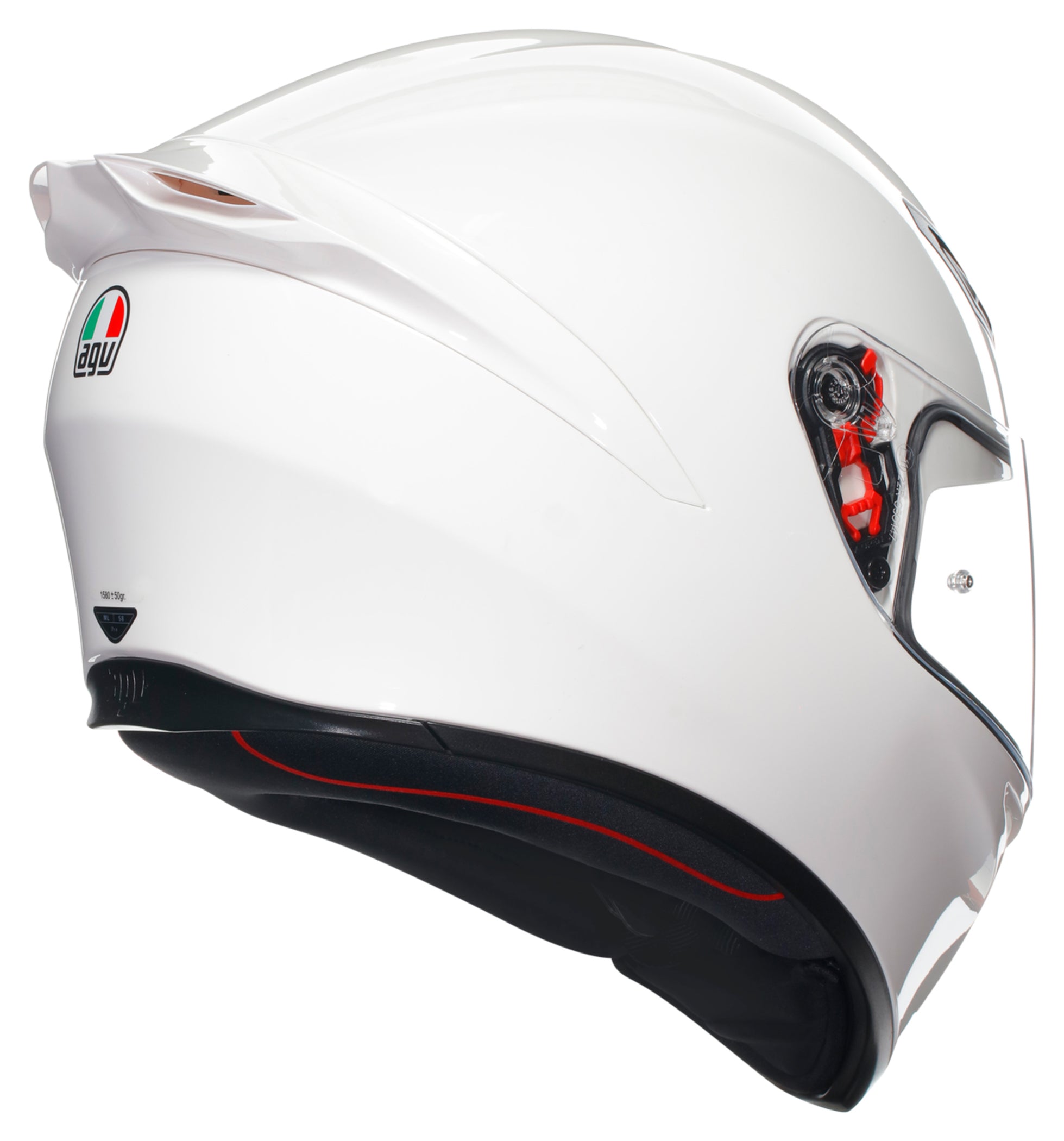 Cască Moto AGV K1 S Albă - Siguranță și Confort ECE 22.06
