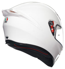 Cască Moto AGV K1 S Albă - Siguranță și Confort ECE 22.06