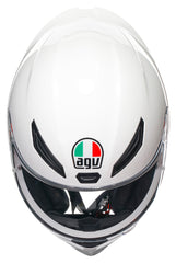 Cască Moto AGV K1 S Albă - Siguranță și Confort ECE 22.06