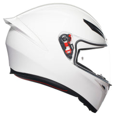 Cască Moto AGV K1 S Albă - Siguranță și Confort ECE 22.06