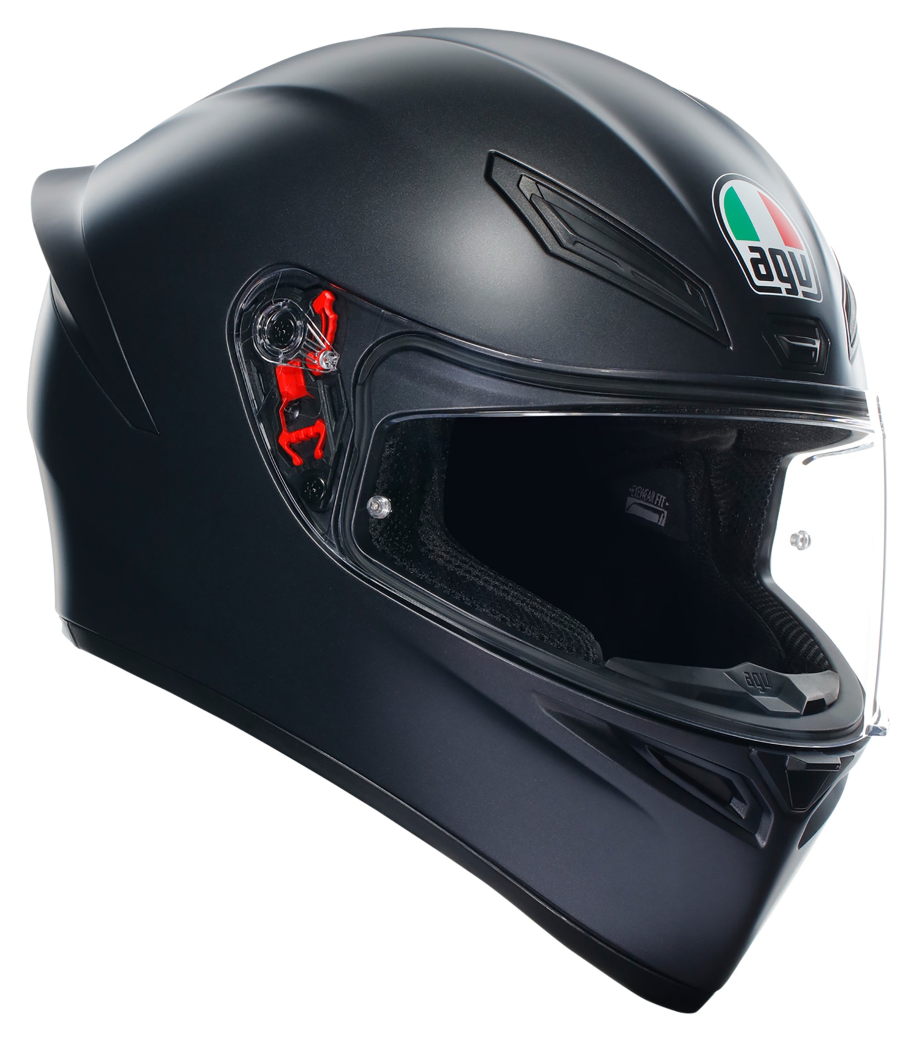 Cască Moto AGV K1 S Black - ECE 22.06, Pinlock Ready