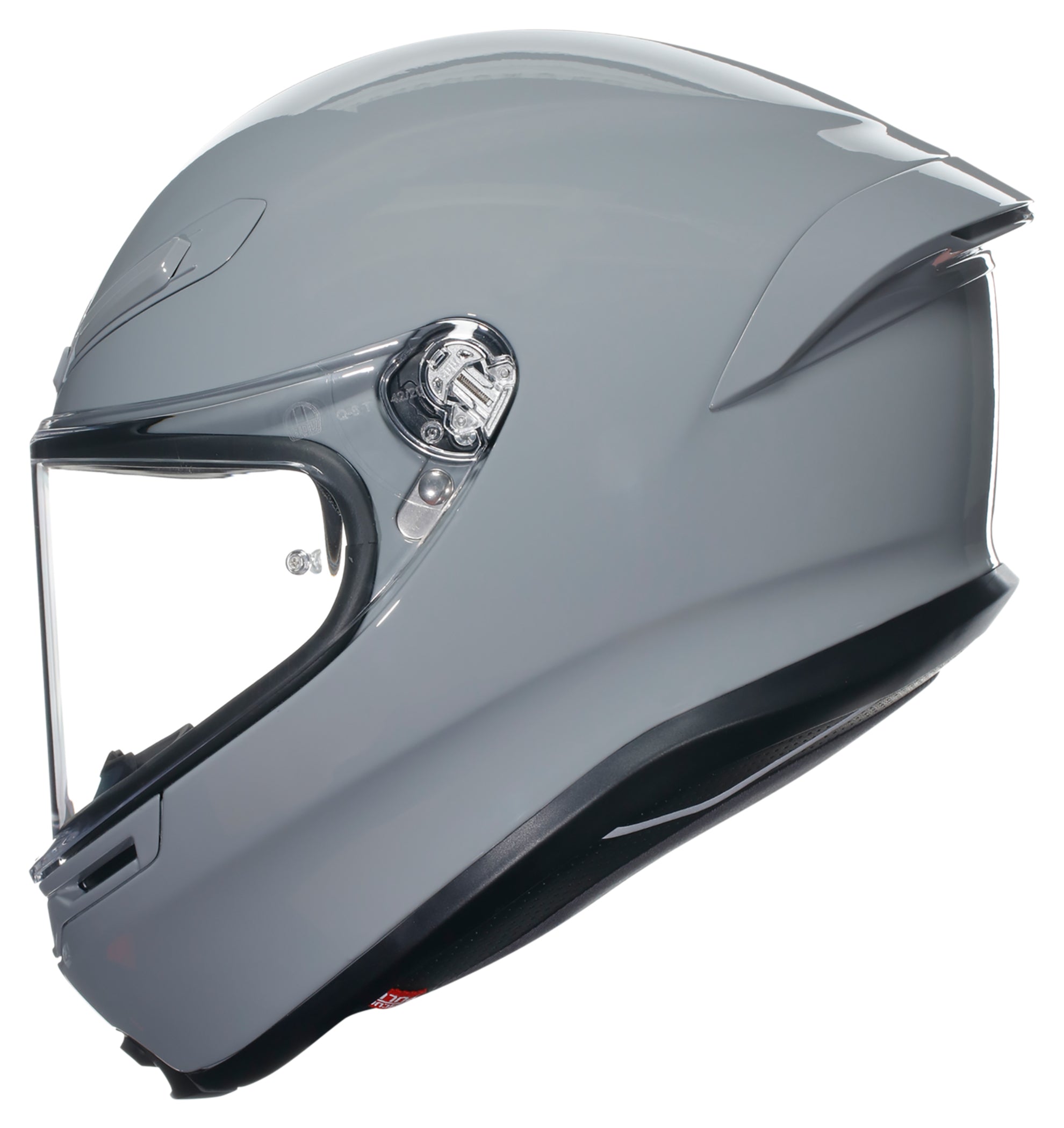 Cască Moto AGV K6 S Nardo Grey - Carbon-Aramid, ECE 22.06
