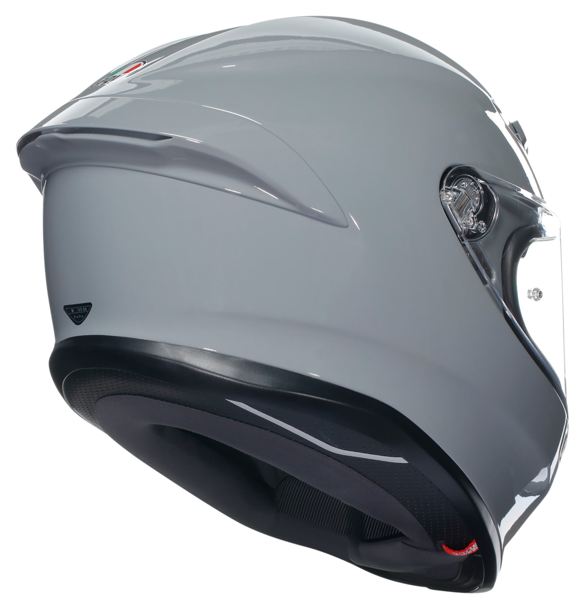 Cască Moto AGV K6 S Nardo Grey - Carbon-Aramid, ECE 22.06