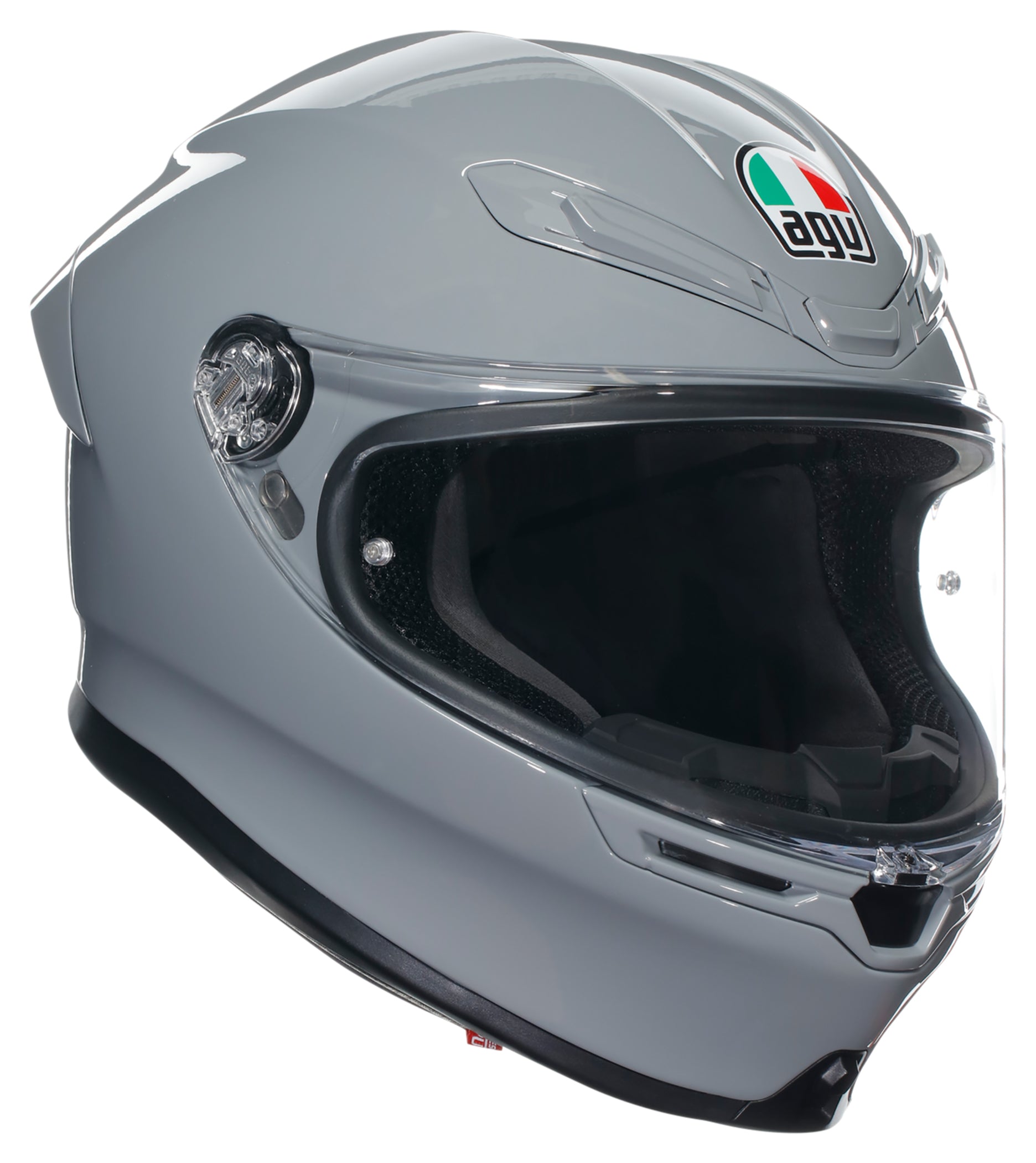 Cască Moto AGV K6 S Nardo Grey - Carbon-Aramid, ECE 22.06