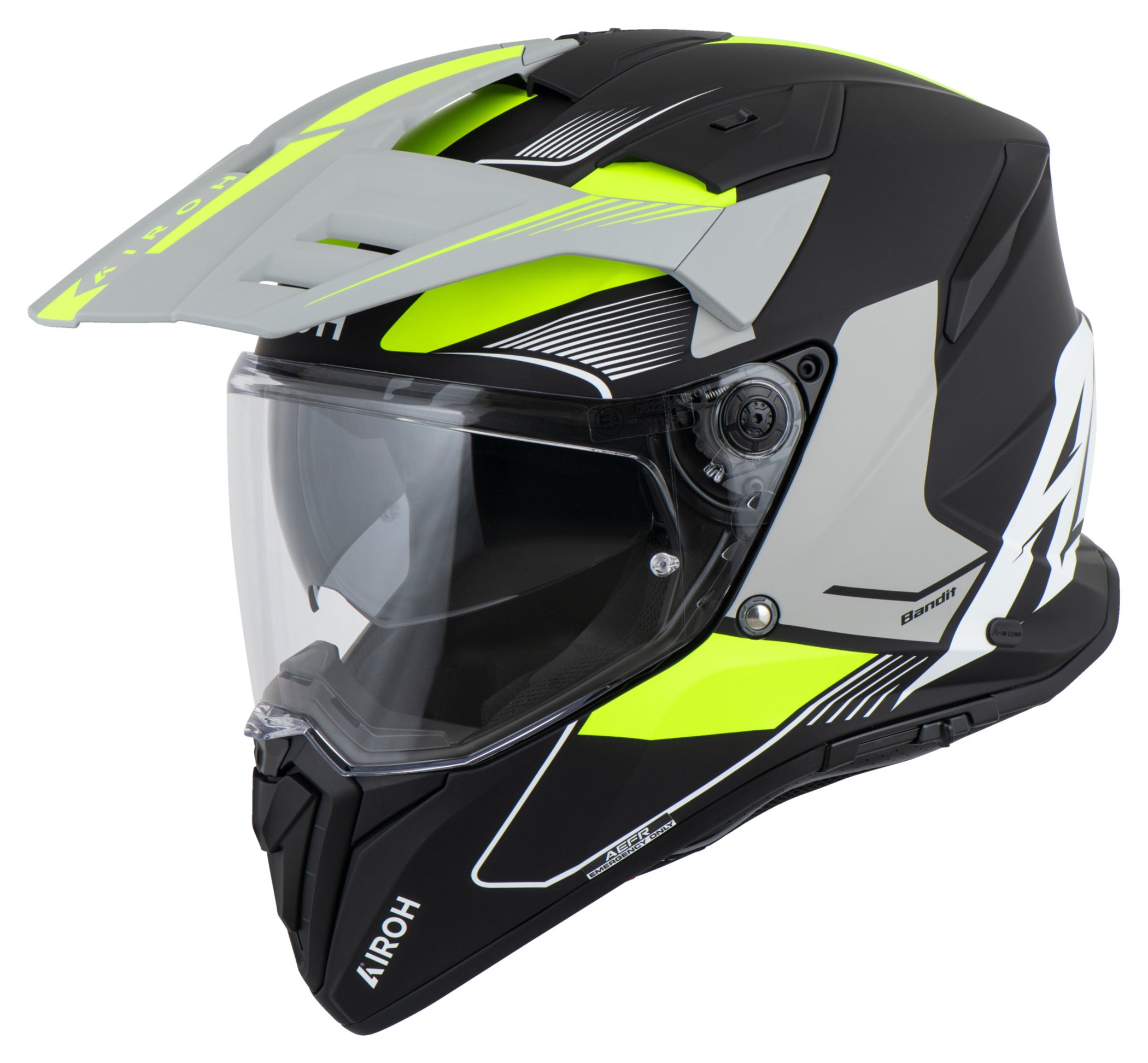 Cască Moto Airoh Bandit Tune - Offroad & Asfalt, Confort