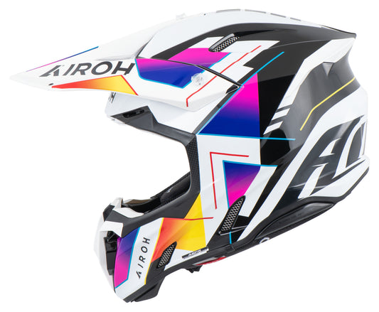Cască Moto Airoh Twist 3 Rainbow - HRT, ECE 22.06