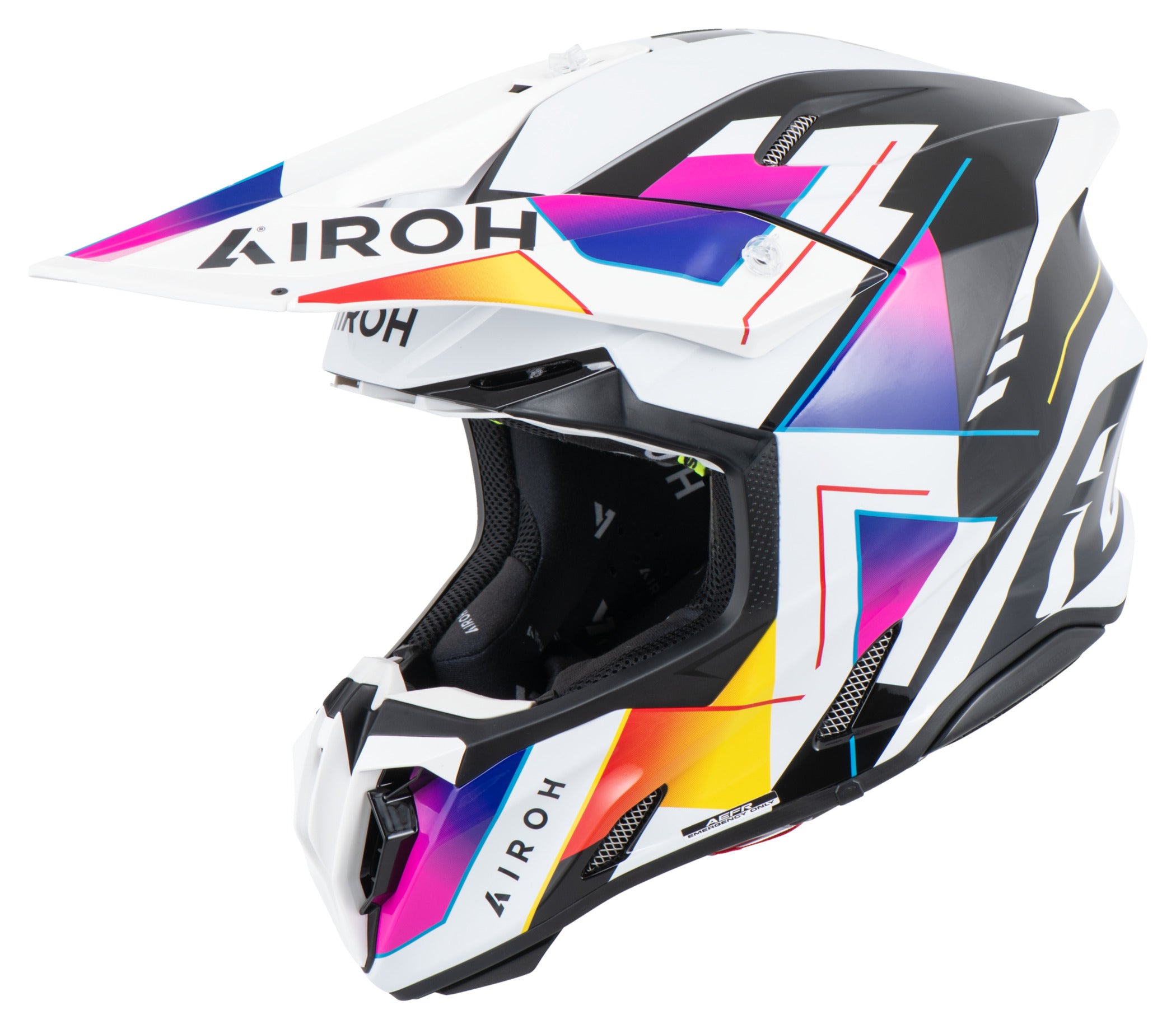 Cască Moto Airoh Twist 3 Rainbow - HRT, ECE 22.06