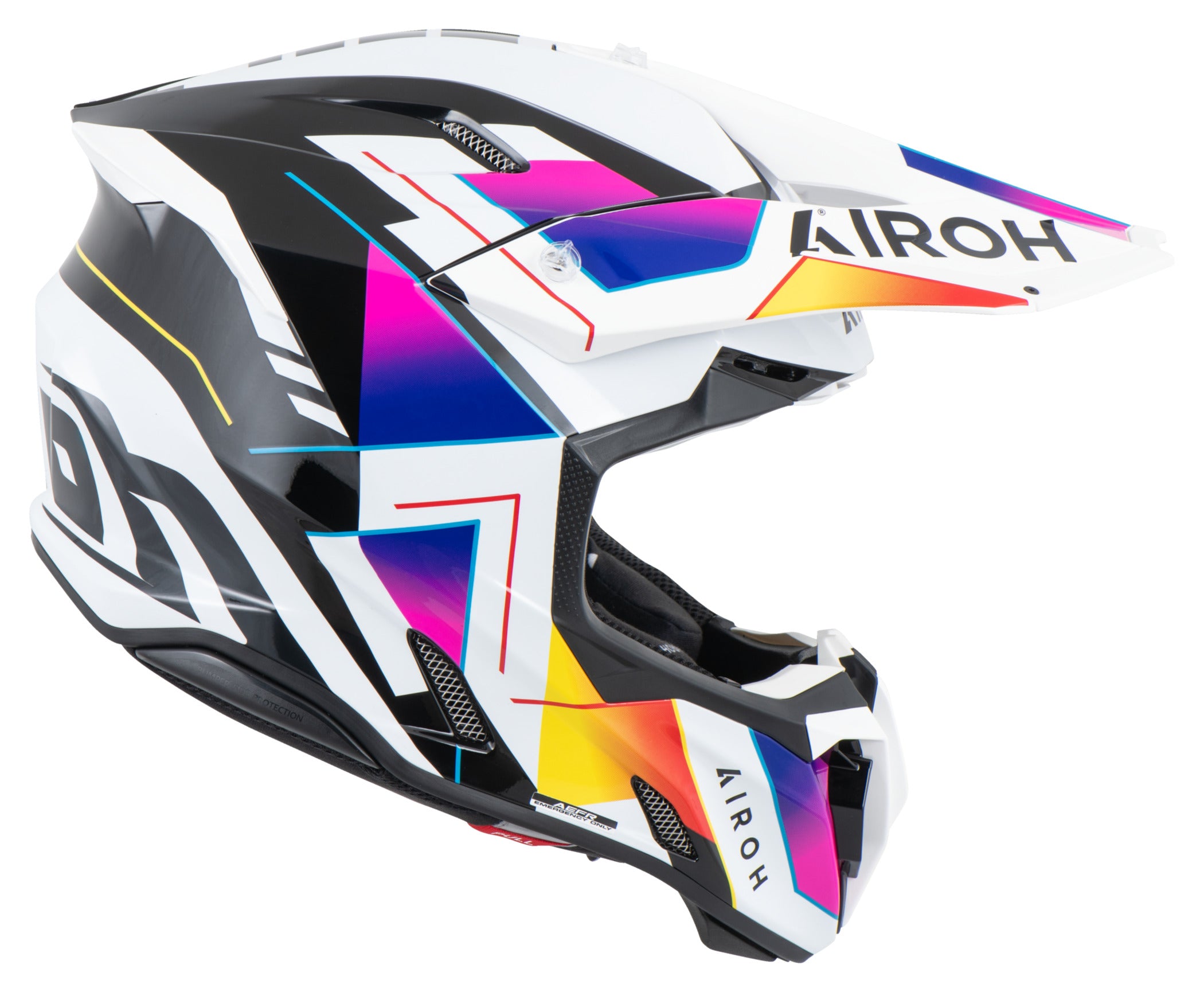 Cască Moto Airoh Twist 3 Rainbow - HRT, ECE 22.06