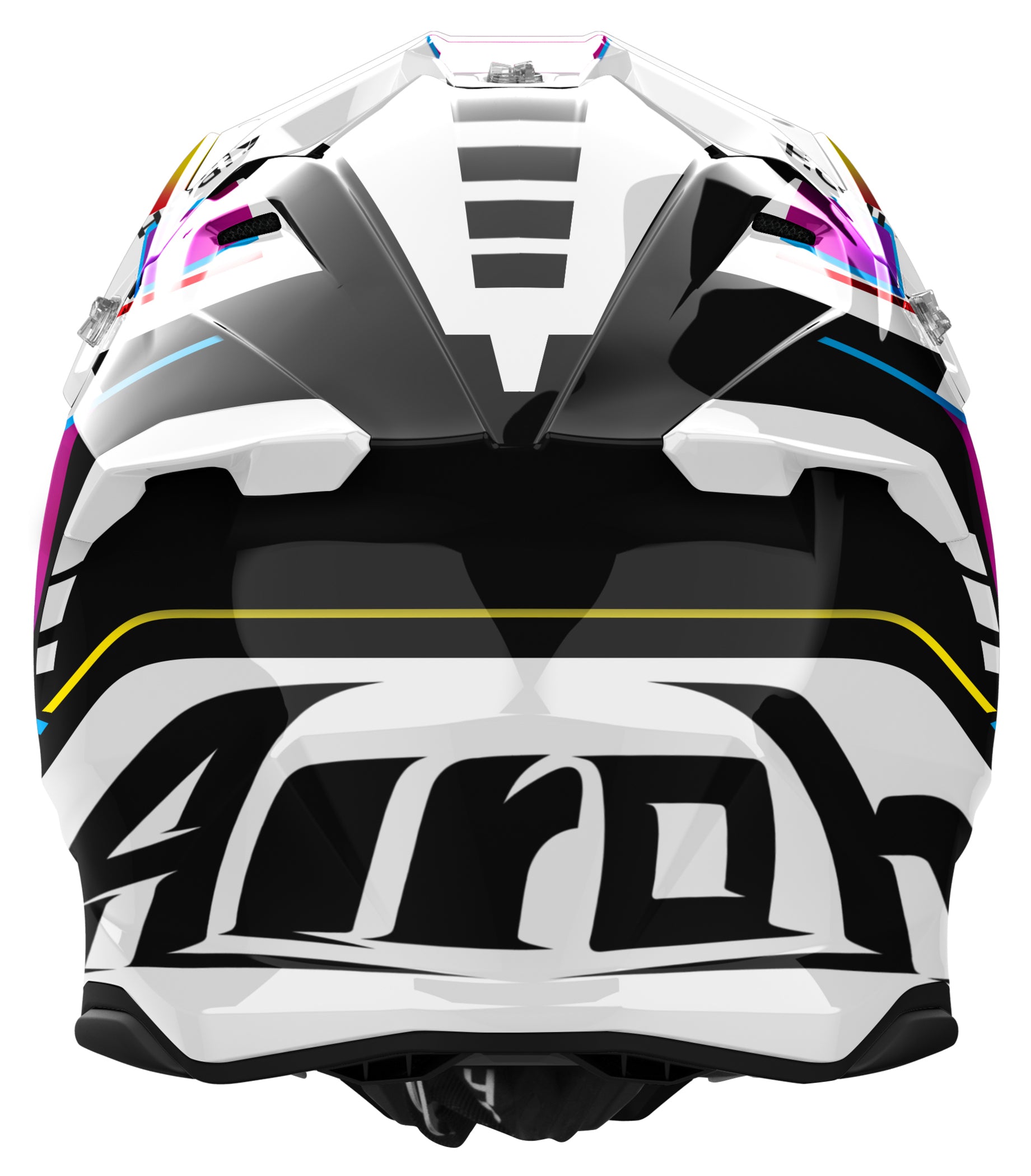 Cască Moto Airoh Twist 3 Rainbow - HRT, ECE 22.06
