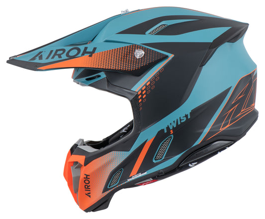 Cască Moto Airoh Twist 3 Shard - Off-Road, Ușoară, ECE 22.06