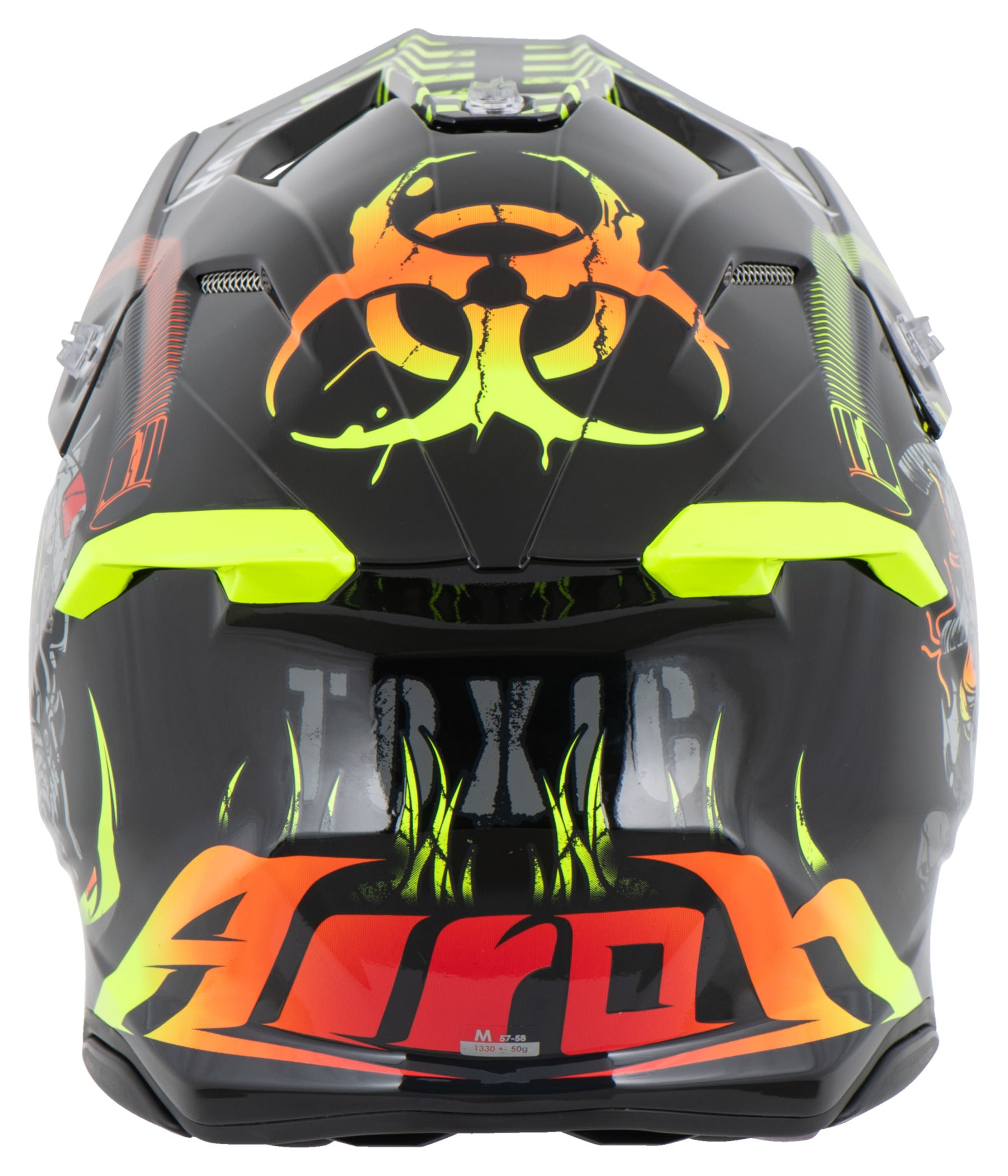 Cască Moto Airoh Twist 3 Toxic - Siguranță și Confort Off-Road