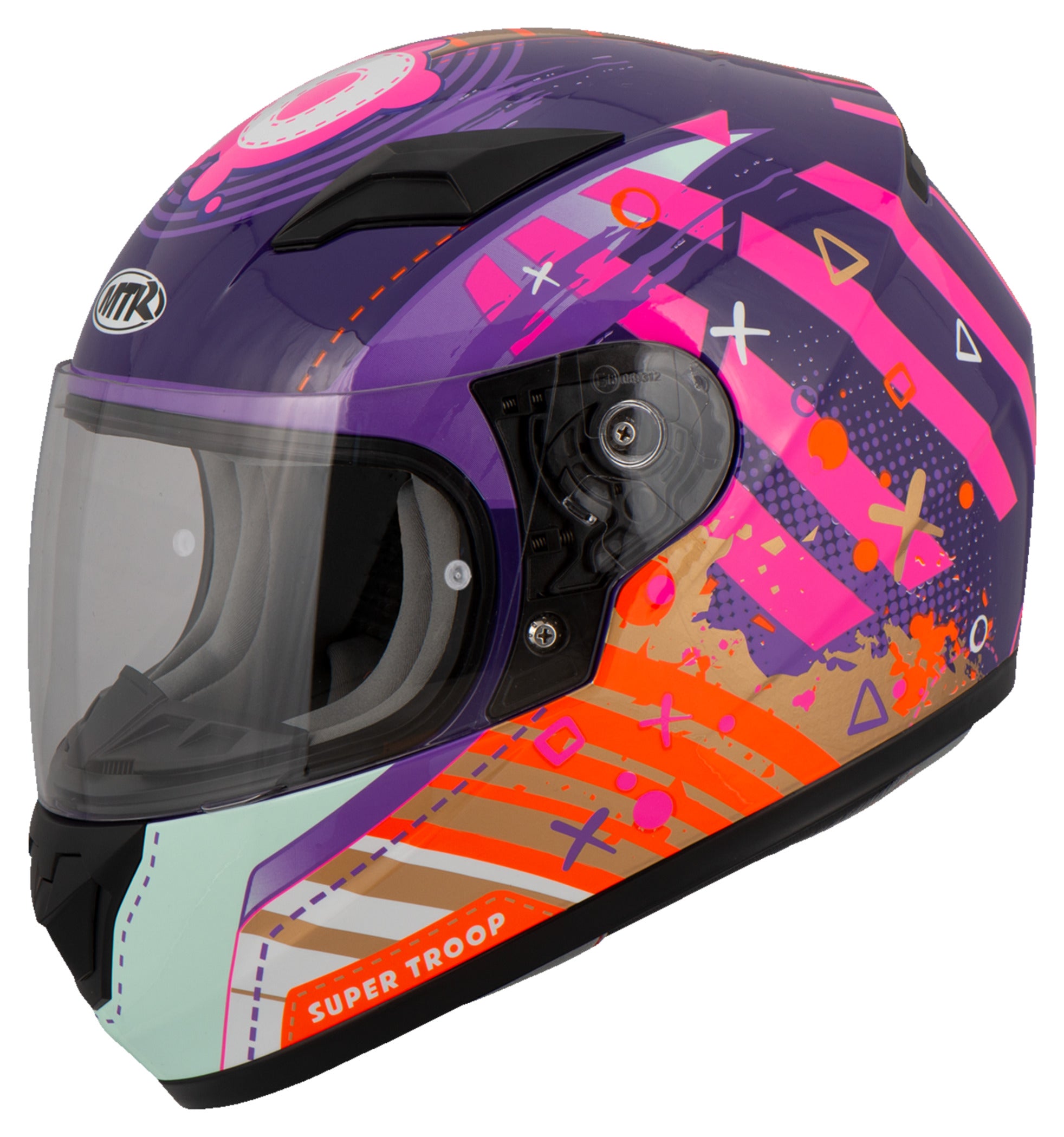 Cască Moto Copii S-12 Kids Evo - ECE 22.06, Confortabilă