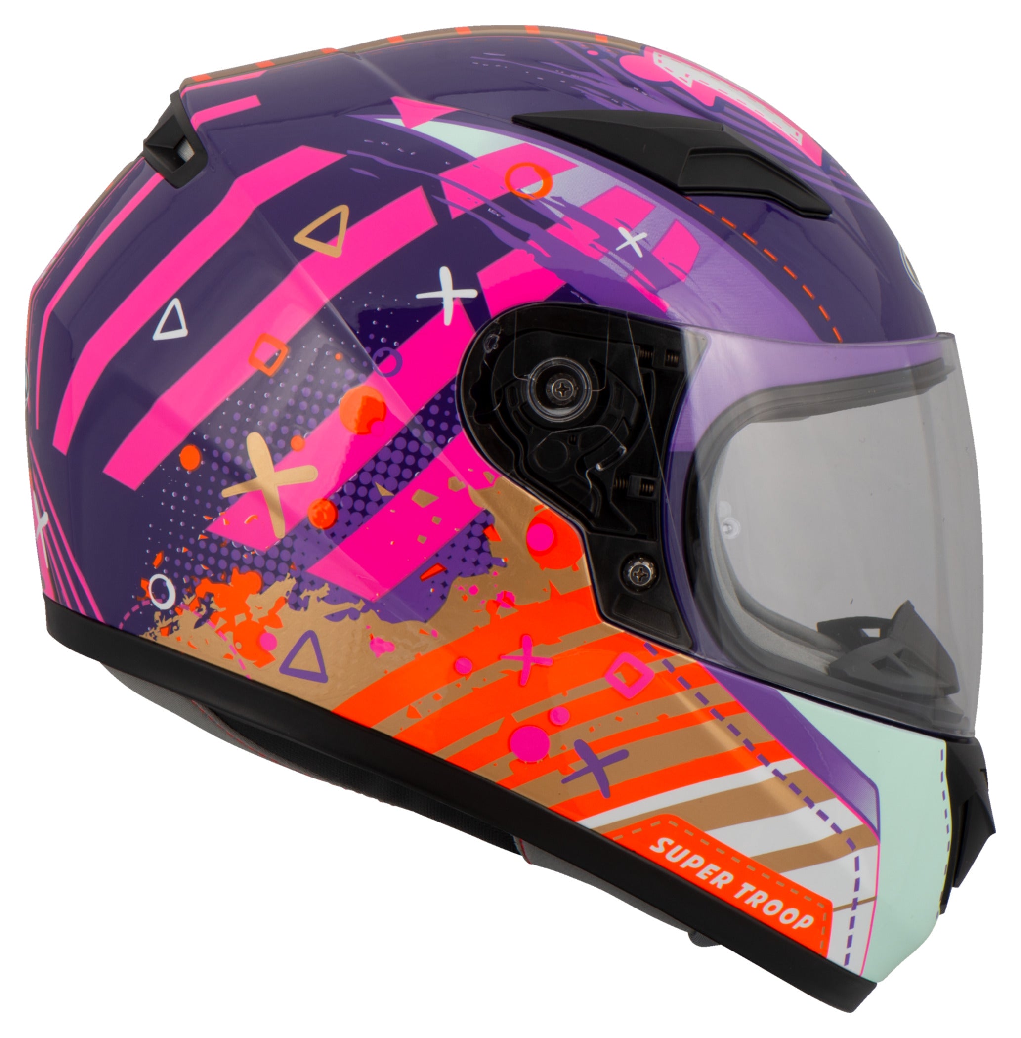 Cască Moto Copii S-12 Kids Evo - ECE 22.06, Confortabilă