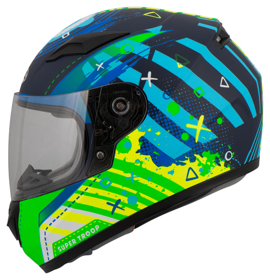 Cască Moto Copii S-12 Kids Evo - Siguranță și Confort ECE 22.06