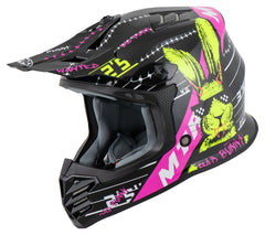 Cască Moto Copii X7B-S Bunny - Siguranță și Confort ECE 22.06