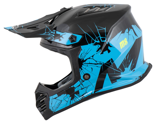 Cască Moto Copii X7B-S Crak Louis - ECE 22.06, ABS