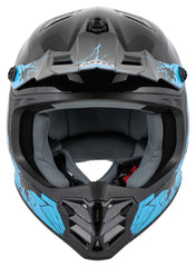 Cască Moto Copii X7B-S Crak Louis - ECE 22.06, ABS