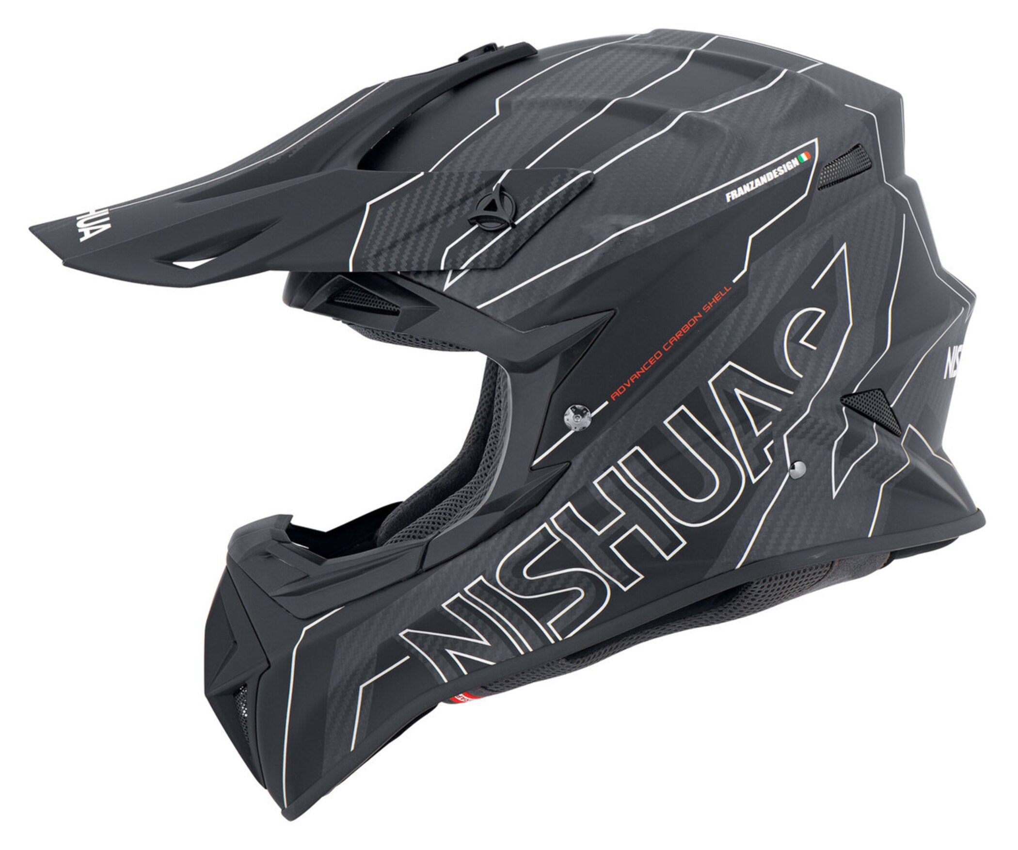 Cască Moto Cross Evo Carbon - Ultraușoară, ECE 22.06