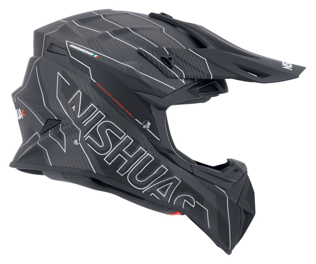 Cască Moto Cross Evo Carbon - Ultraușoară, ECE 22.06