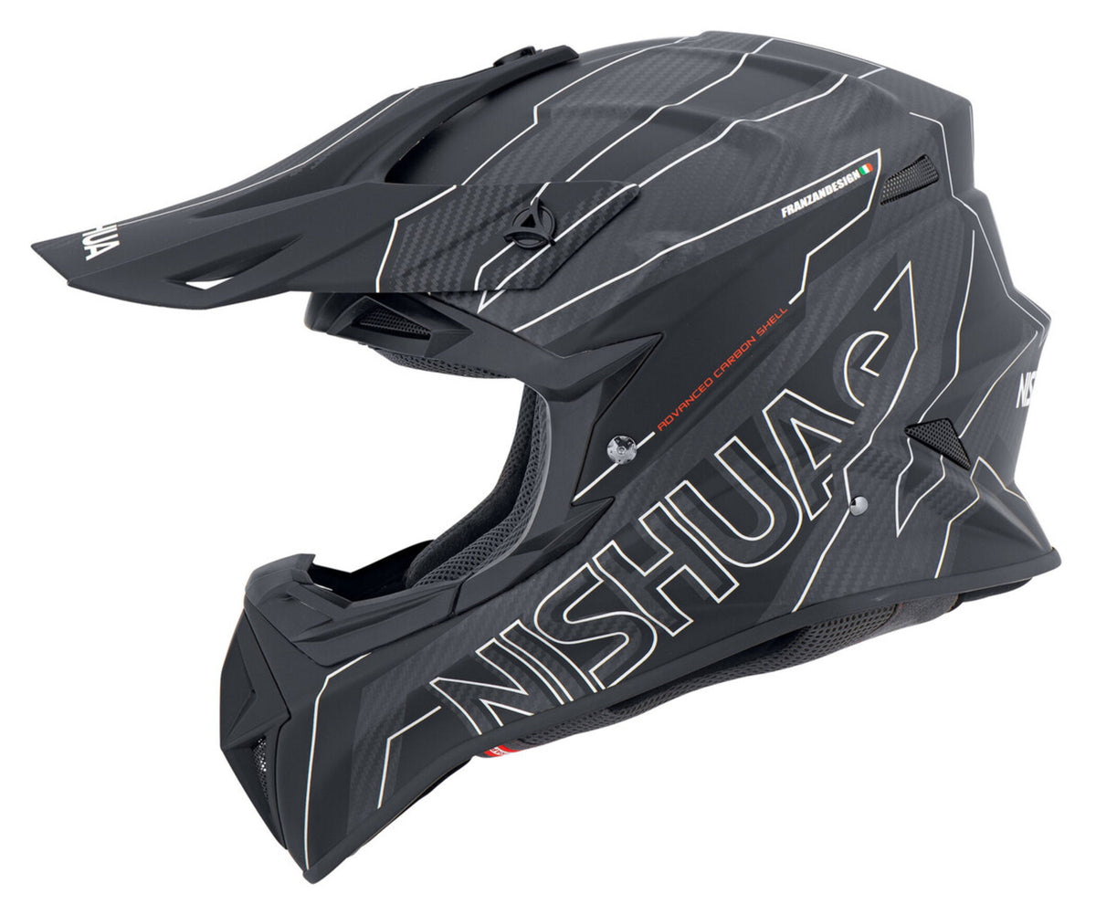 Cască Moto Cross Evo Carbon - Ultraușoară, ECE 22.06