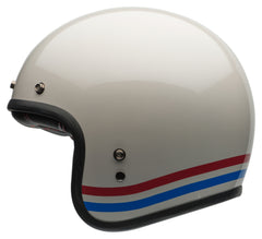 Cască Moto Custom 500 06 Stripes Bell - ECE 22.06, Retro