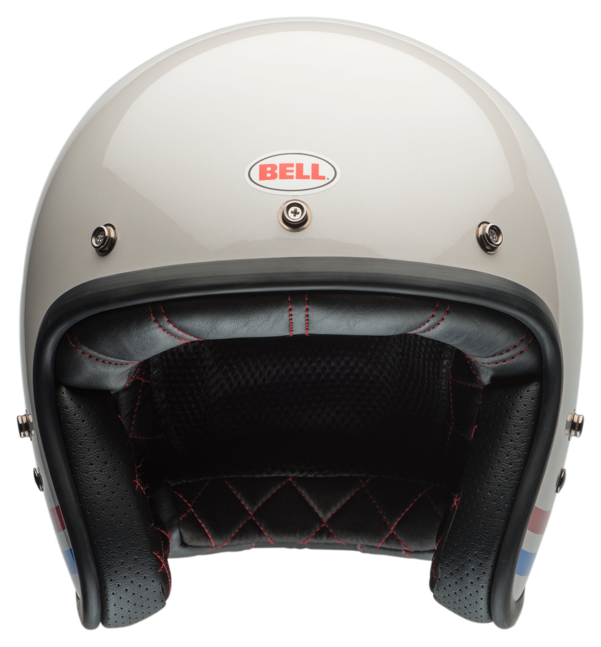Cască Moto Custom 500 06 Stripes Bell - ECE 22.06, Retro
