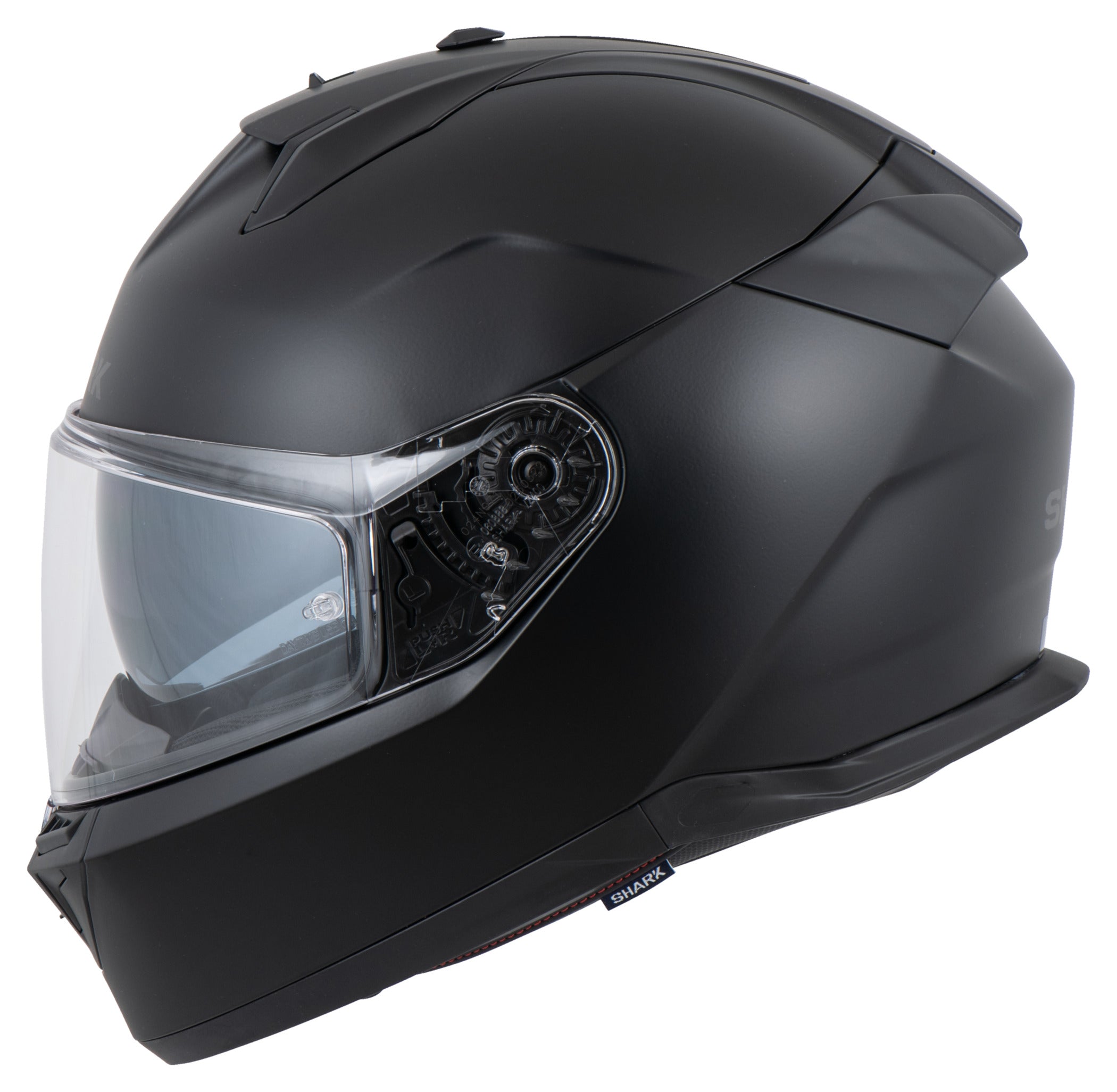 Cască Moto D-Skwal 3 Blank Shark - ECE 22.06, Termoplastic