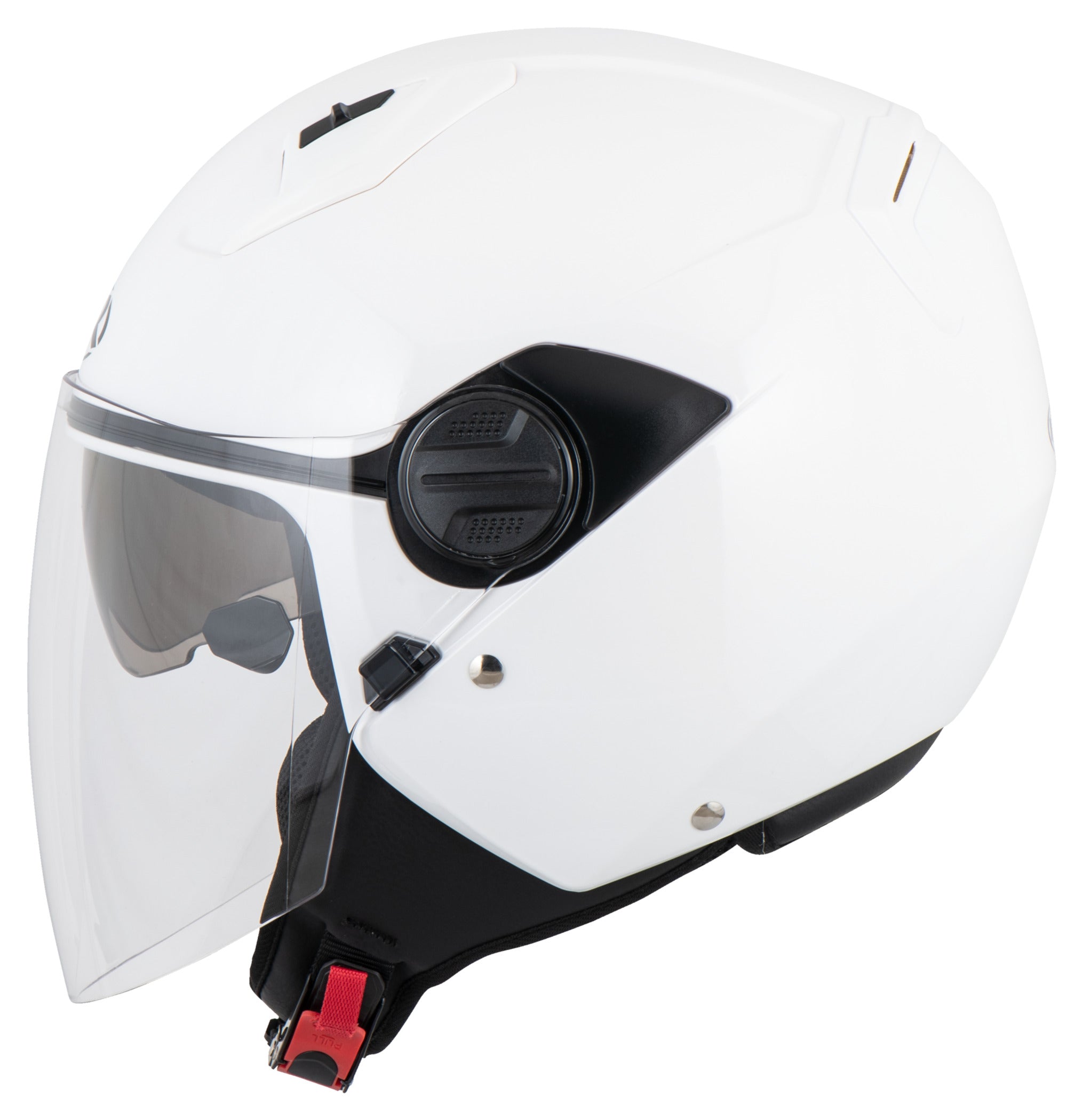 Cască Moto Demi-Jet 7 Louis - Vizieră clară, Parasolar integrat