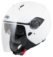 Cască Moto Demi-Jet 7 Louis - Vizieră clară, Parasolar integrat